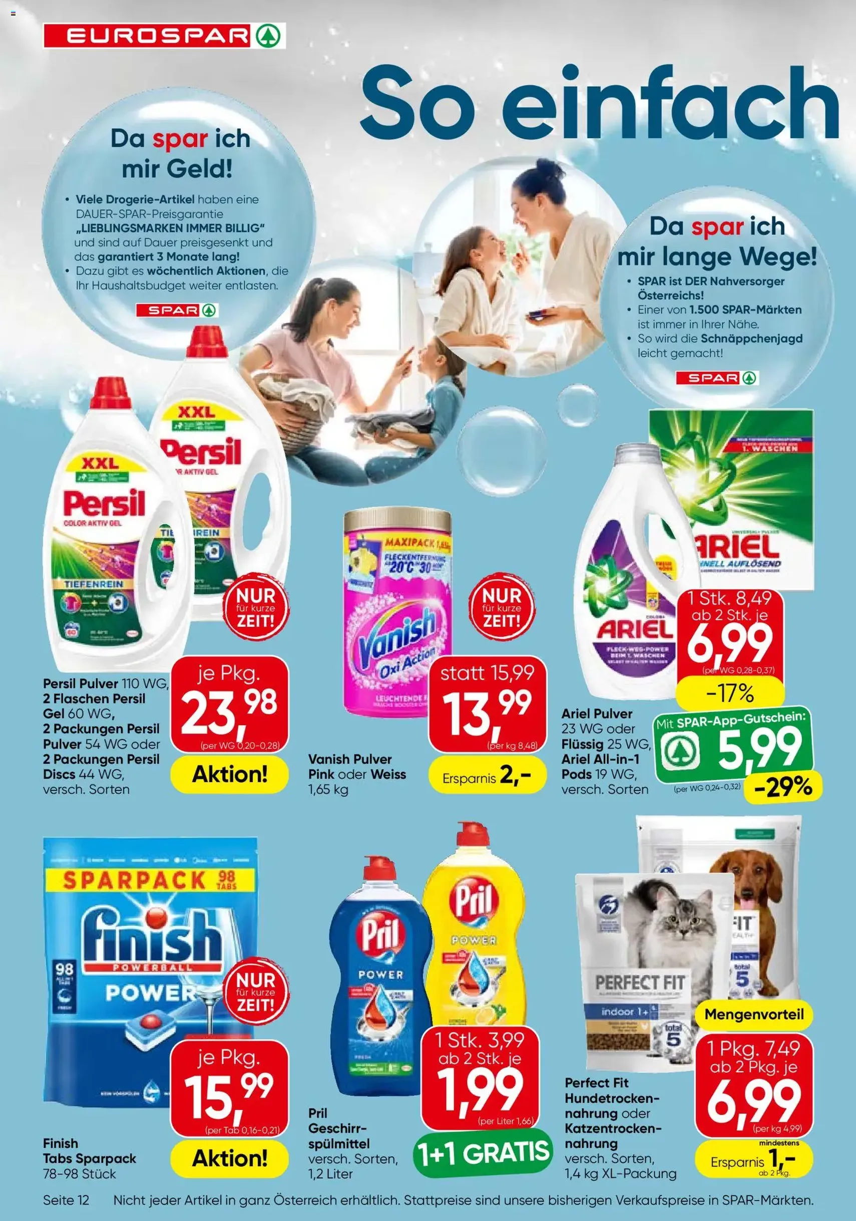 Eurospar Flugblatt - Gültiger Prospekt ab 12.03.2026, Seite 12 von insgesamt 16