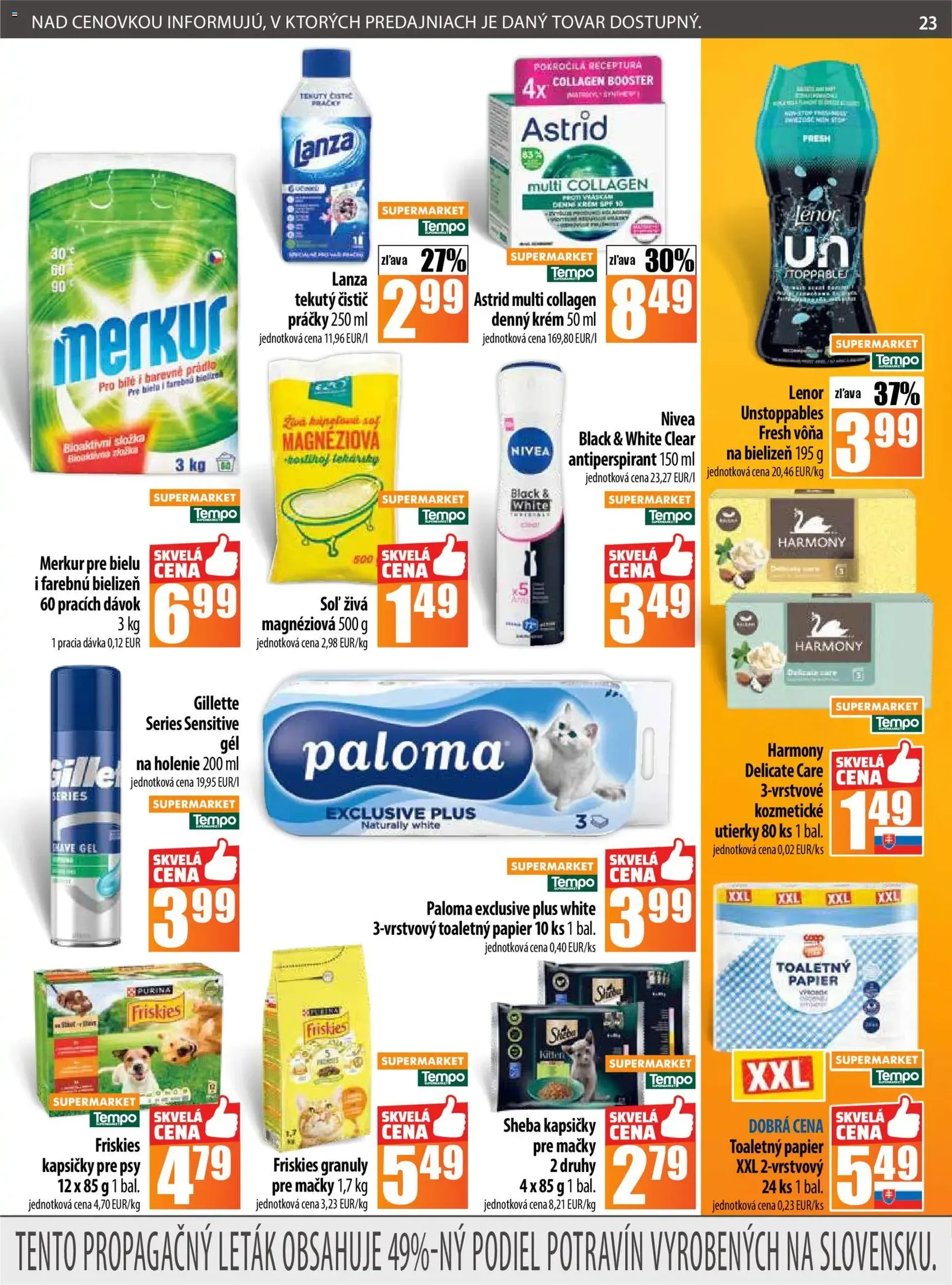 COOP Jednota leták - platný leták od 30.10.2025 strana 23 z 28 COOP Jednota leták - platný leták od 30.10.2025 strana 23 z 28