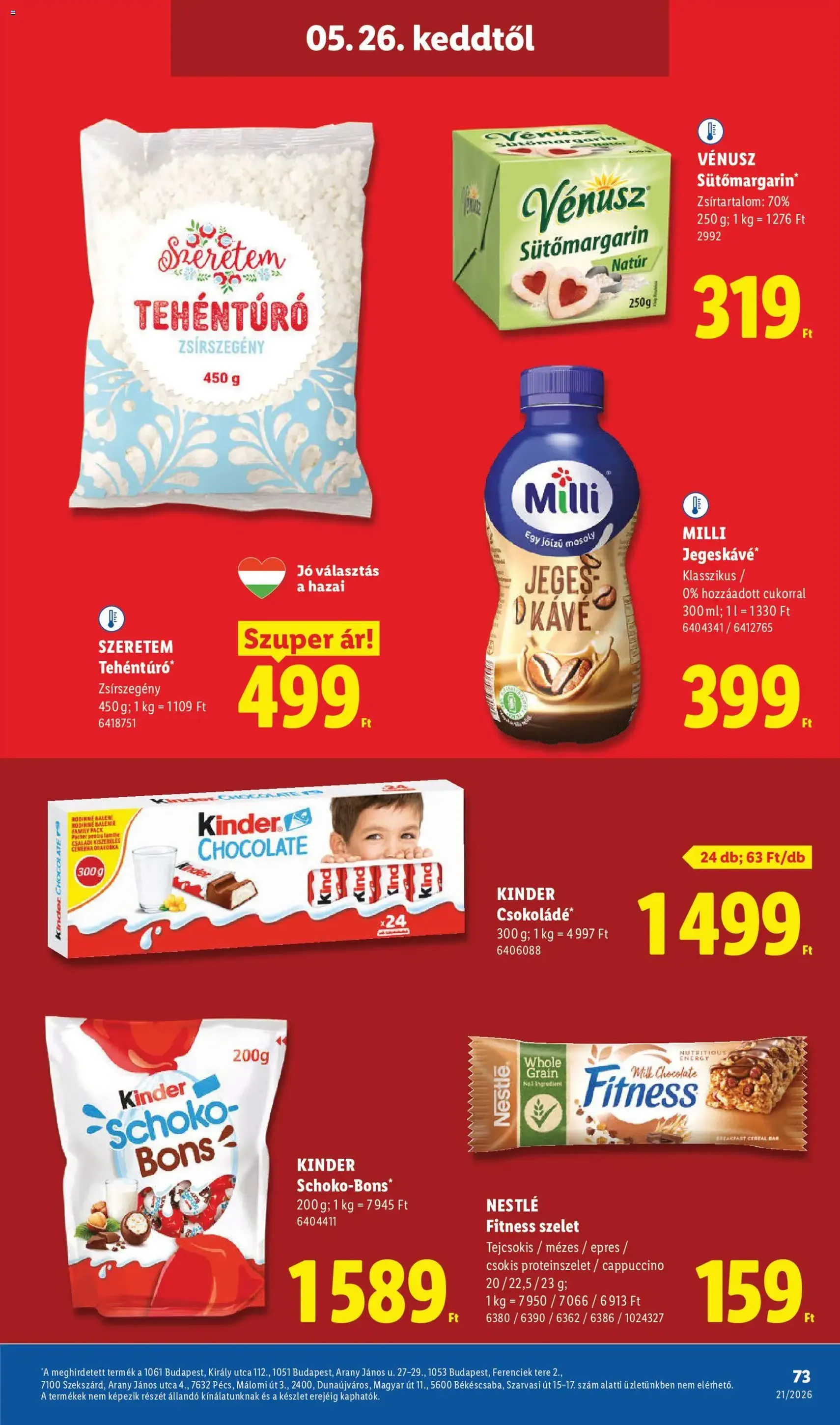 Lidl akciós újság - 2026.05.21. érvényes szórólap 73 oldal 84 oldalból
