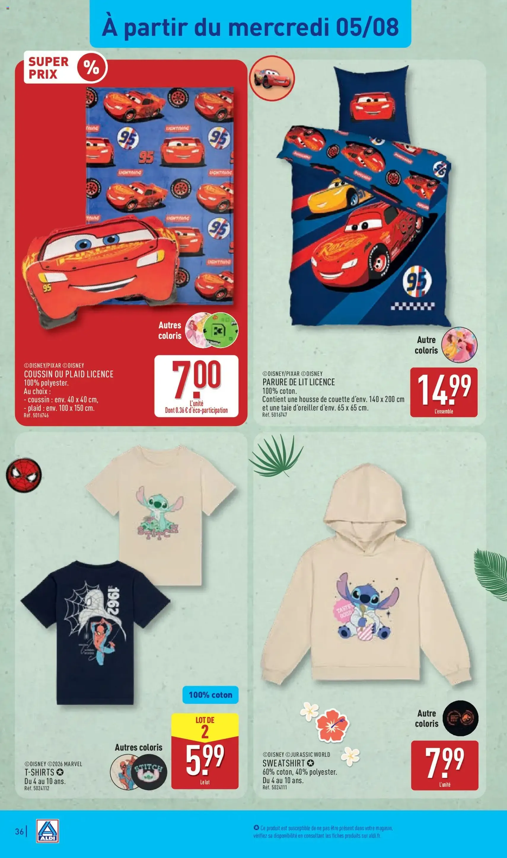 Aldi catalogue - brochure valable à partir du 04/08/2026, page 38 sur 55