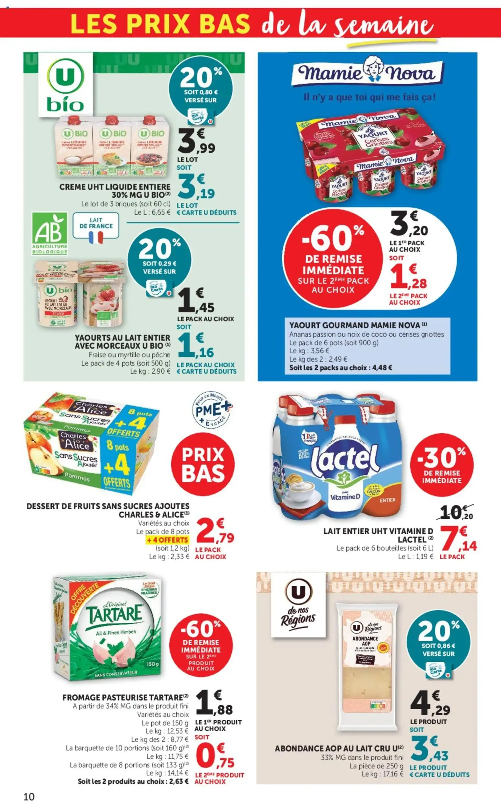 U Express catalogue - brochure valable à partir du 15/07/2026, page 10 sur 24