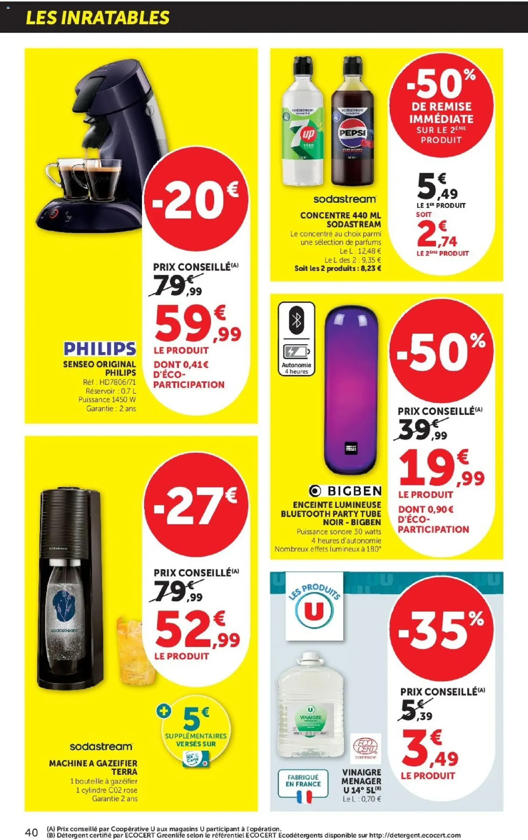 Hyper U catalogue - brochure valable à partir du 23/06/2026, page 40 sur 48