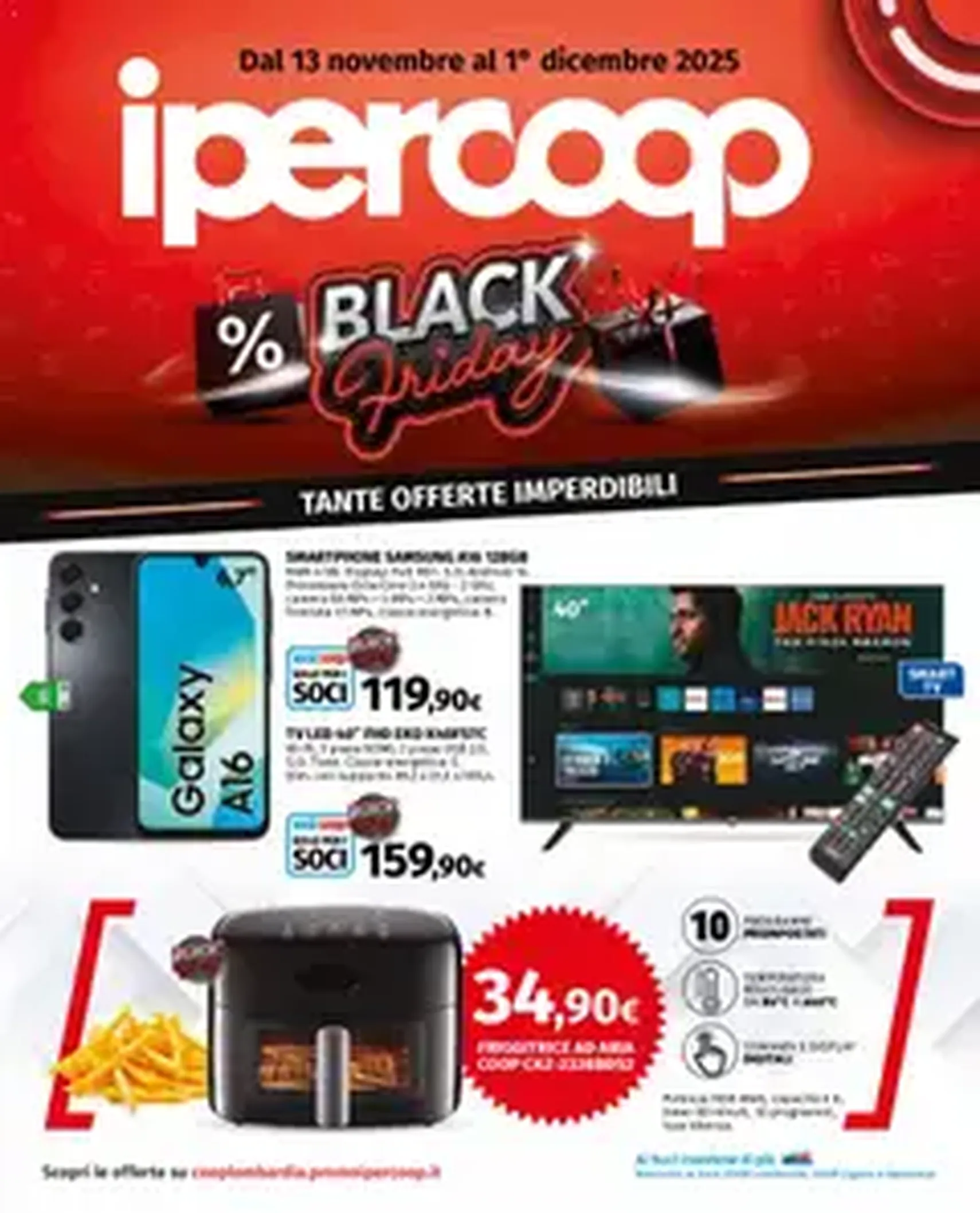 Ipercoop - Black Friday - volantino valido dal 13/11/2025 pagina 1 di 1