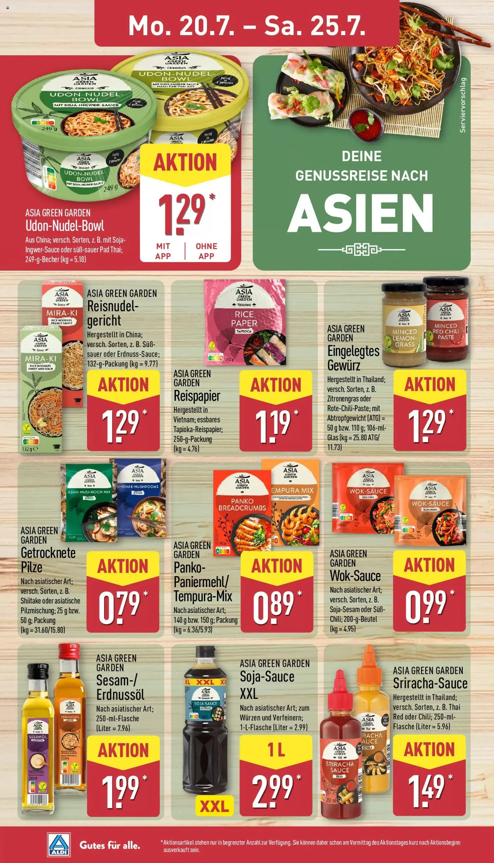 Aldi Prospekt - Gültiger Prospekt ab 20.07.2026, Seite 12 von insgesamt 42