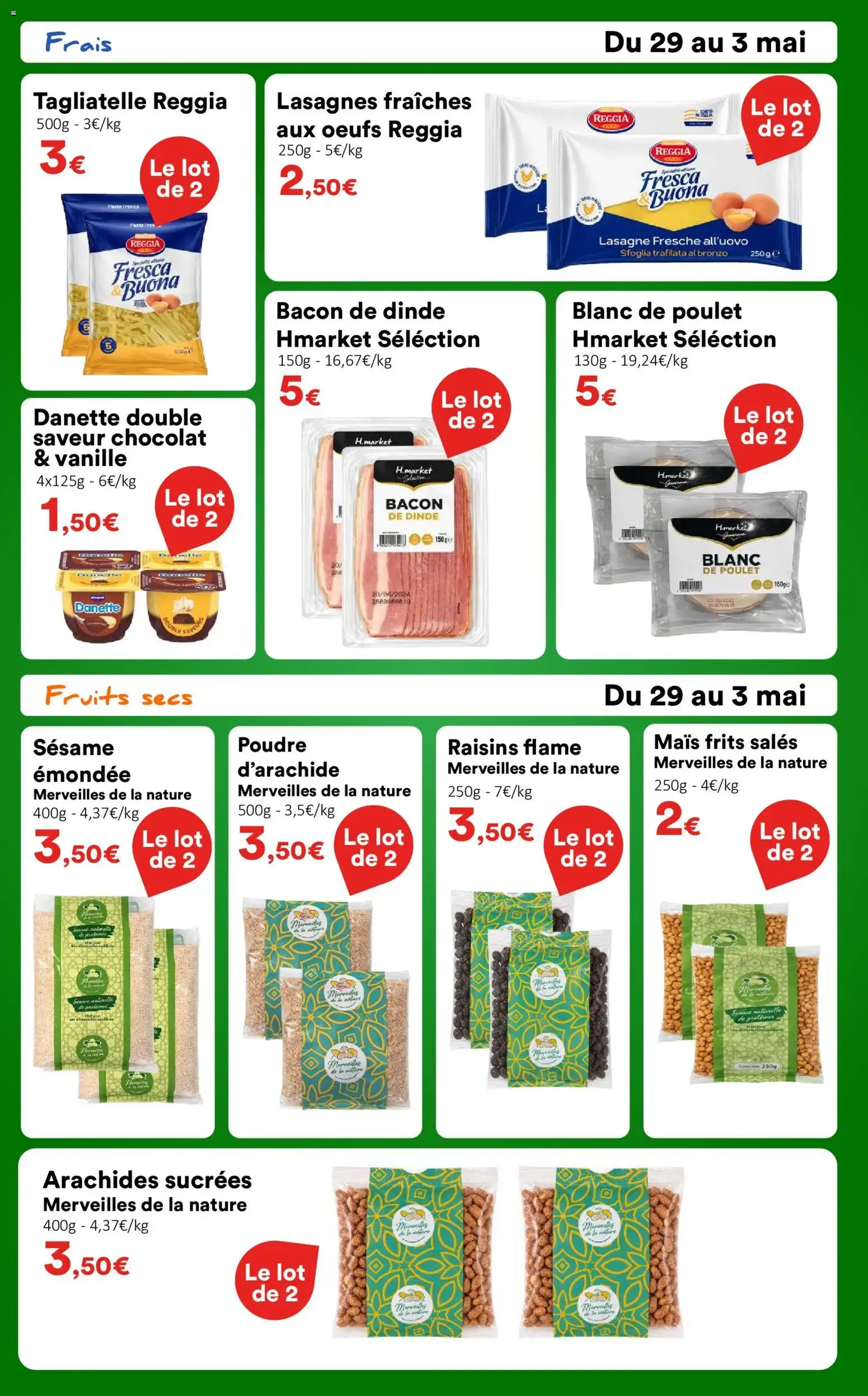 Hmarket catalogue - brochure valable à partir du 27/04/2026, page 3 sur 3