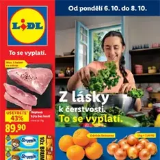 Lidl leták - náhled letáku platný od 06.10.2025