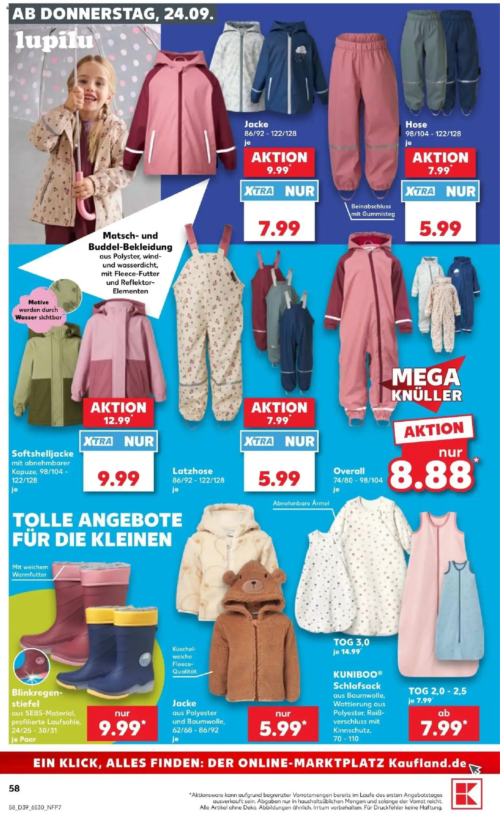 Kaufland Prospekt - Gültiger Prospekt ab 24.09.2026, Seite 58 von insgesamt 72