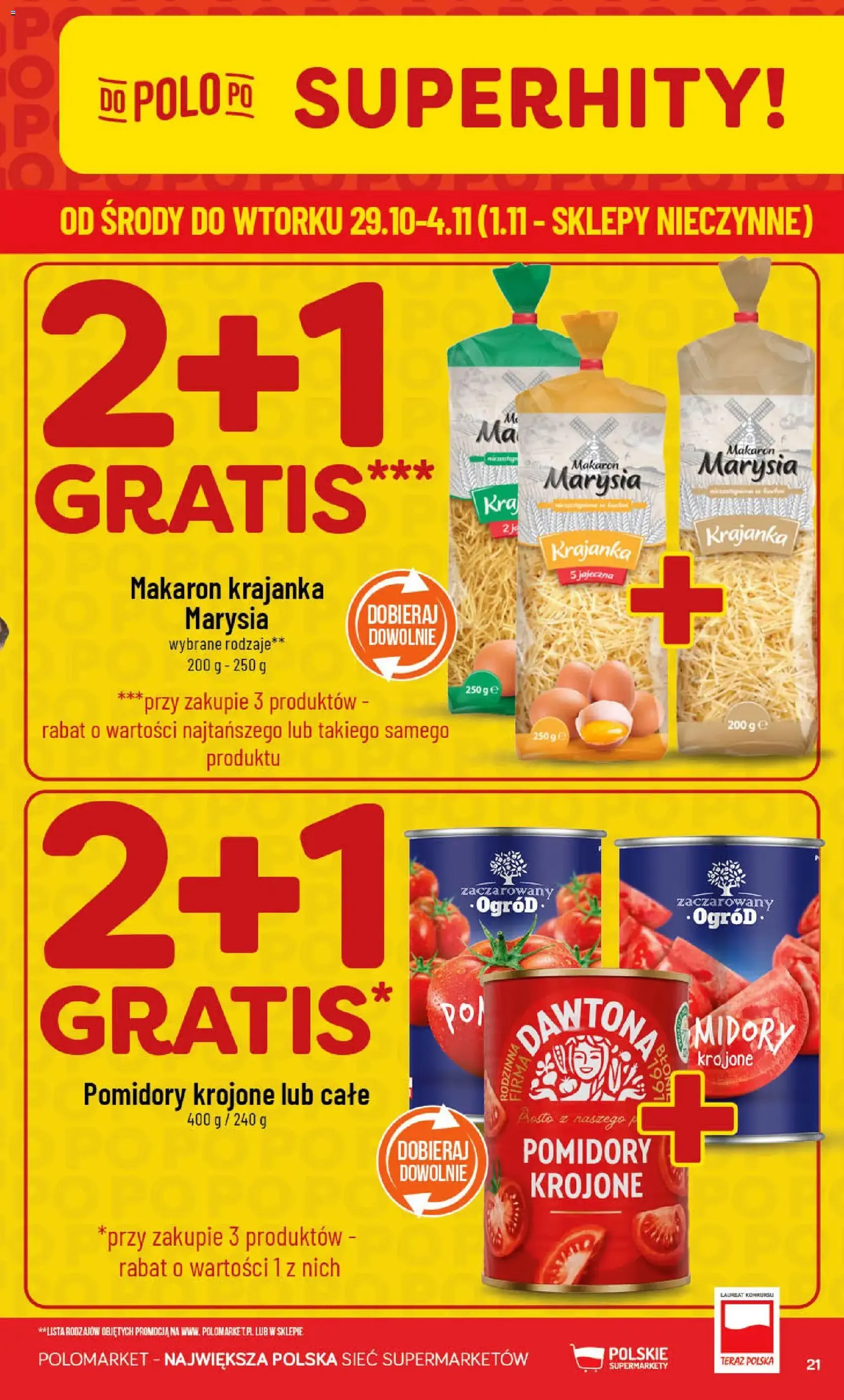 POLOmarket Gazetka - ważny gazetka od 29.10.2025 strona 21 z 90 POLOmarket Gazetka - ważny gazetka od 29.10.2025 strona 21 z 90