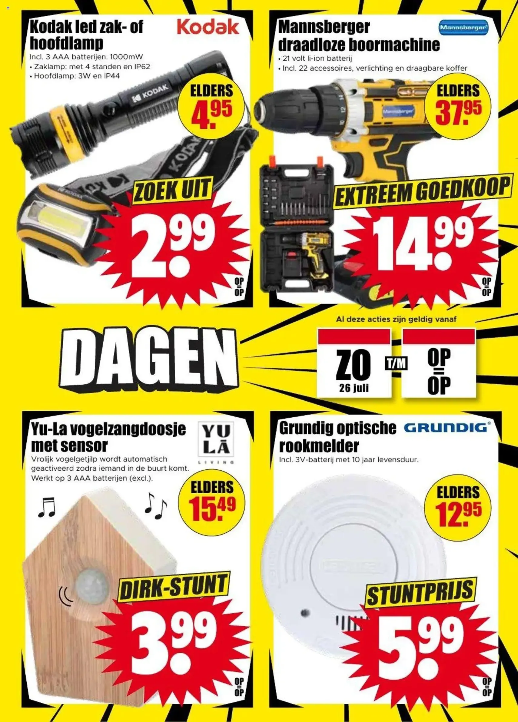 Dirk folder / publicité - geldige folder vanaf 29/07/2026 pagina 33 van 34