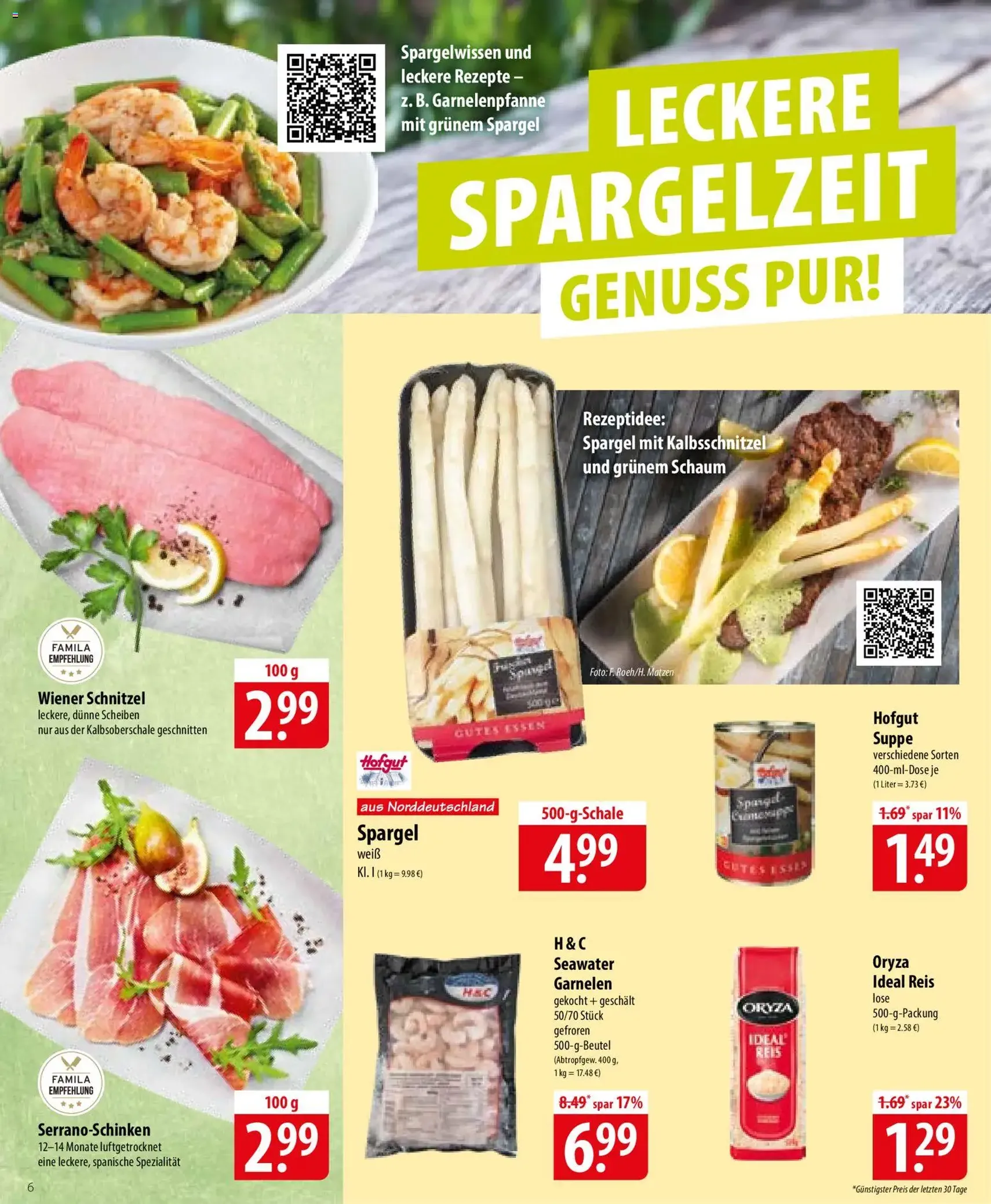 Famila Prospekt - Gültiger Prospekt ab 01.06.2026, Seite 6 von insgesamt 28