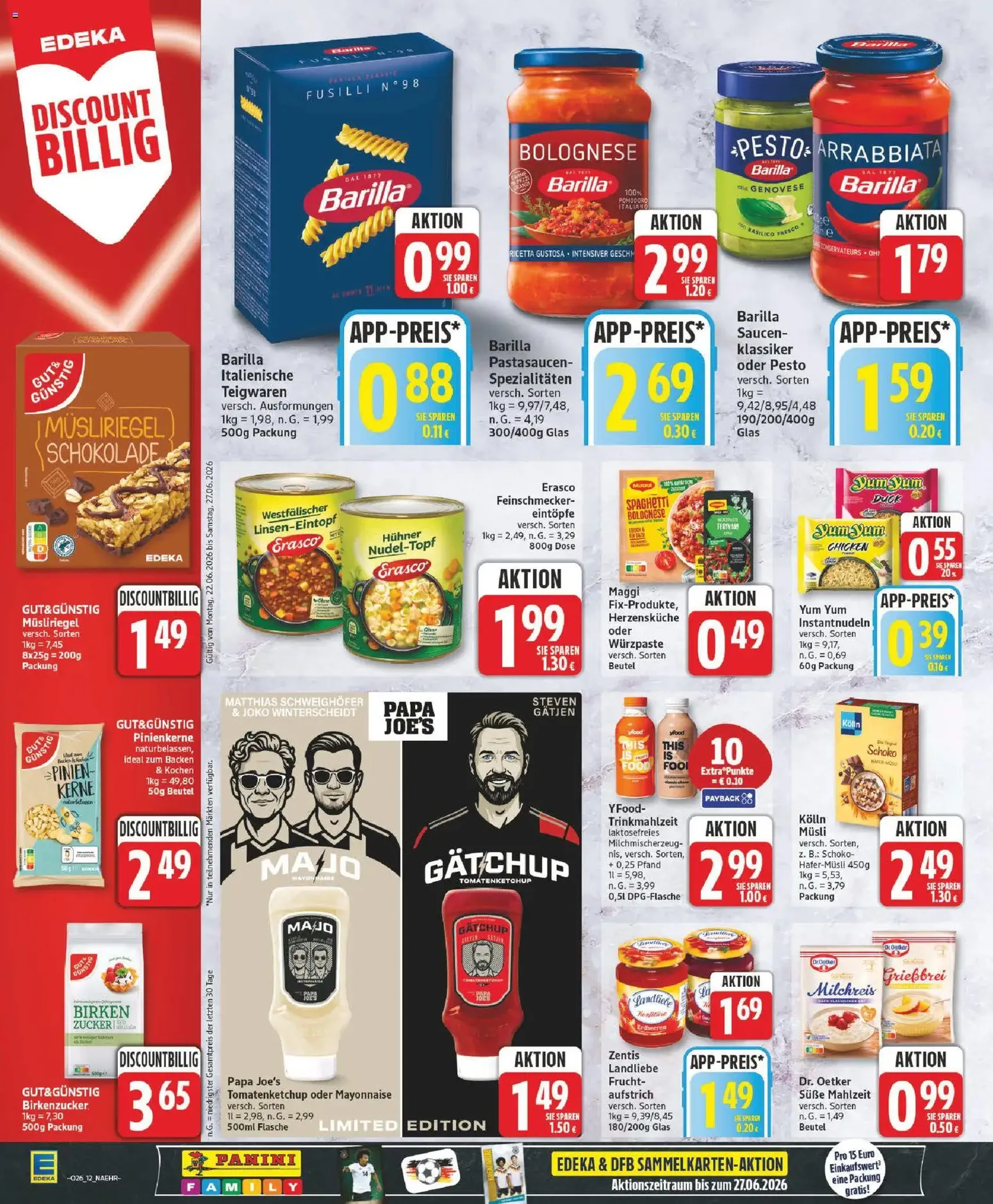 Edeka Prospekt - Gültiger Prospekt ab 22.06.2026, Seite 12 von insgesamt 25