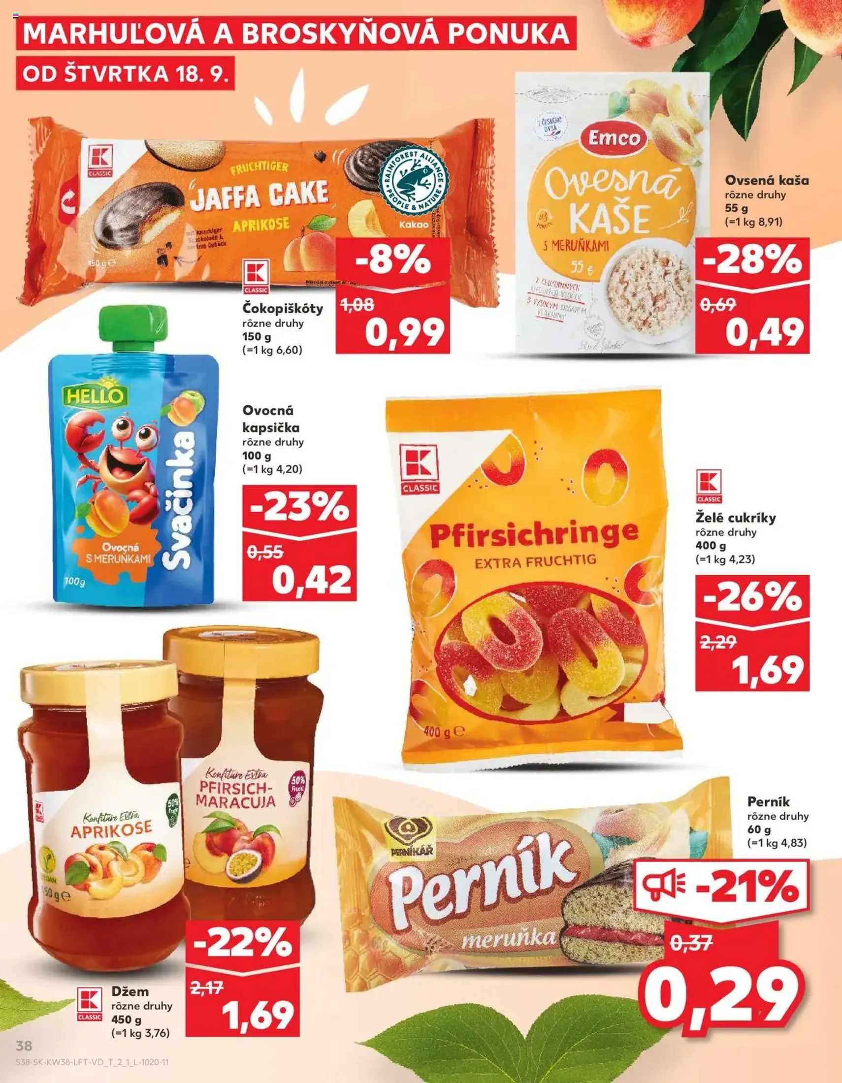 Kaufland SK Bratislava-Devínska Nová Ves - 2025.09.18. érvényes szórólap 38 oldal 76 oldalból