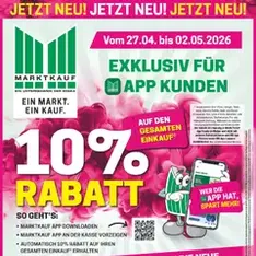 Marktkauf Prospekt - Prospekt Vorschau gültig ab 27.04.2026