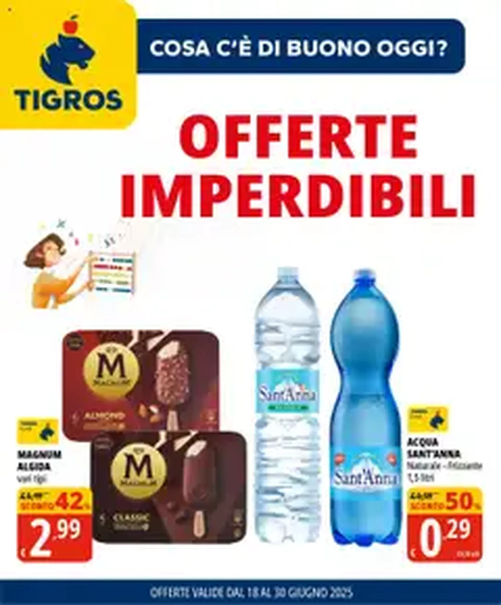 Volantino Tigros - volantino valido dal 18/06/2025 pagina 1 di 1