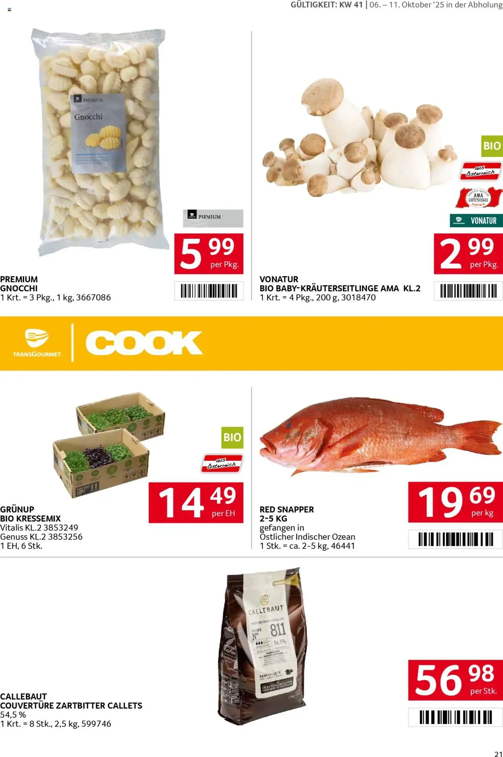 Transgourmet Flugblatt - Gültiger Prospekt ab 05.10.2025, Seite 19 von insgesamt 26