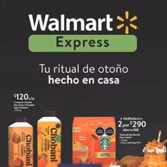 Vista previa del folleto Walmart Express folleto Halloween válido desde 14/10/2025