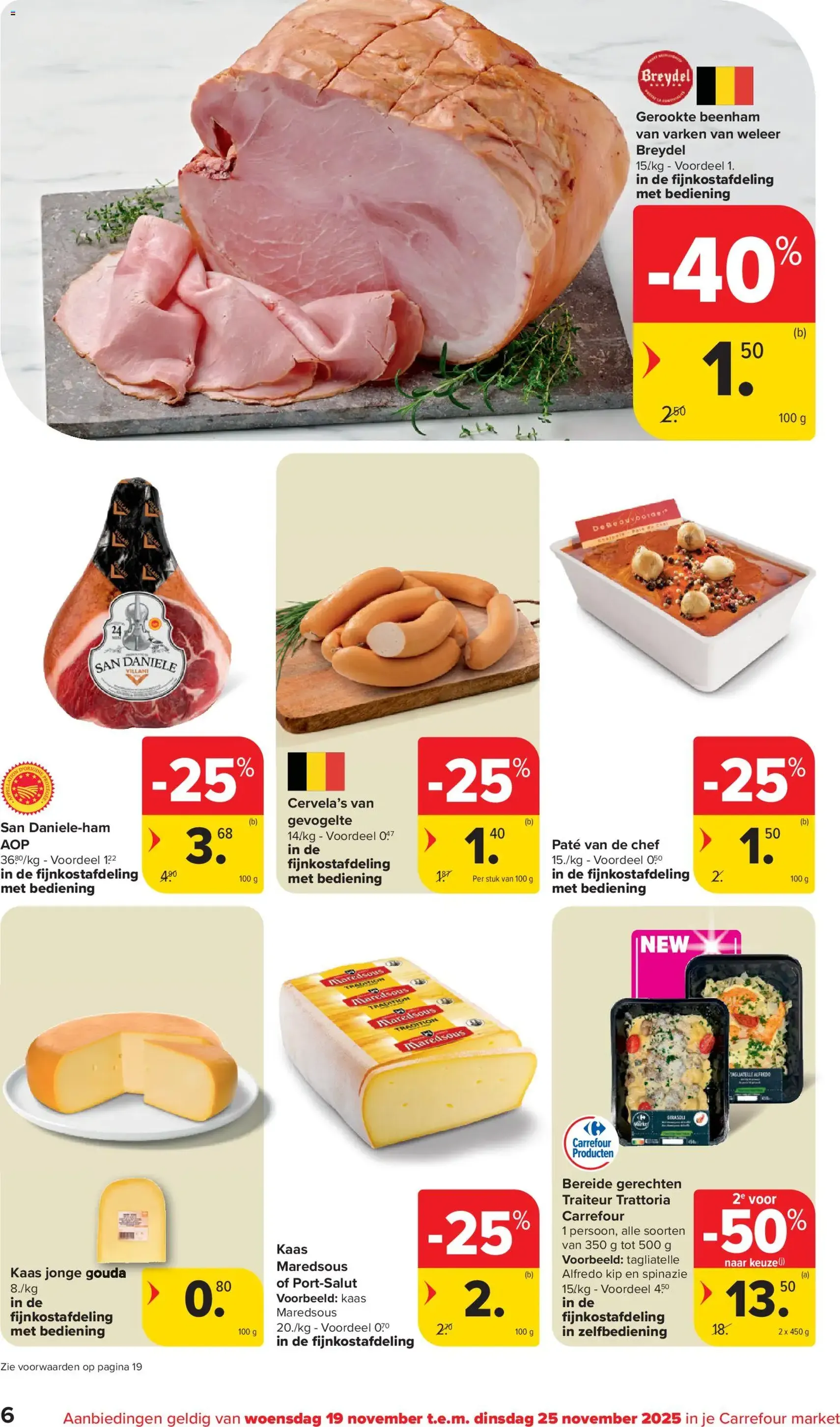 Carrefour market folder week 47 - geldige folder vanaf 19/11/2025 pagina 6 van 20