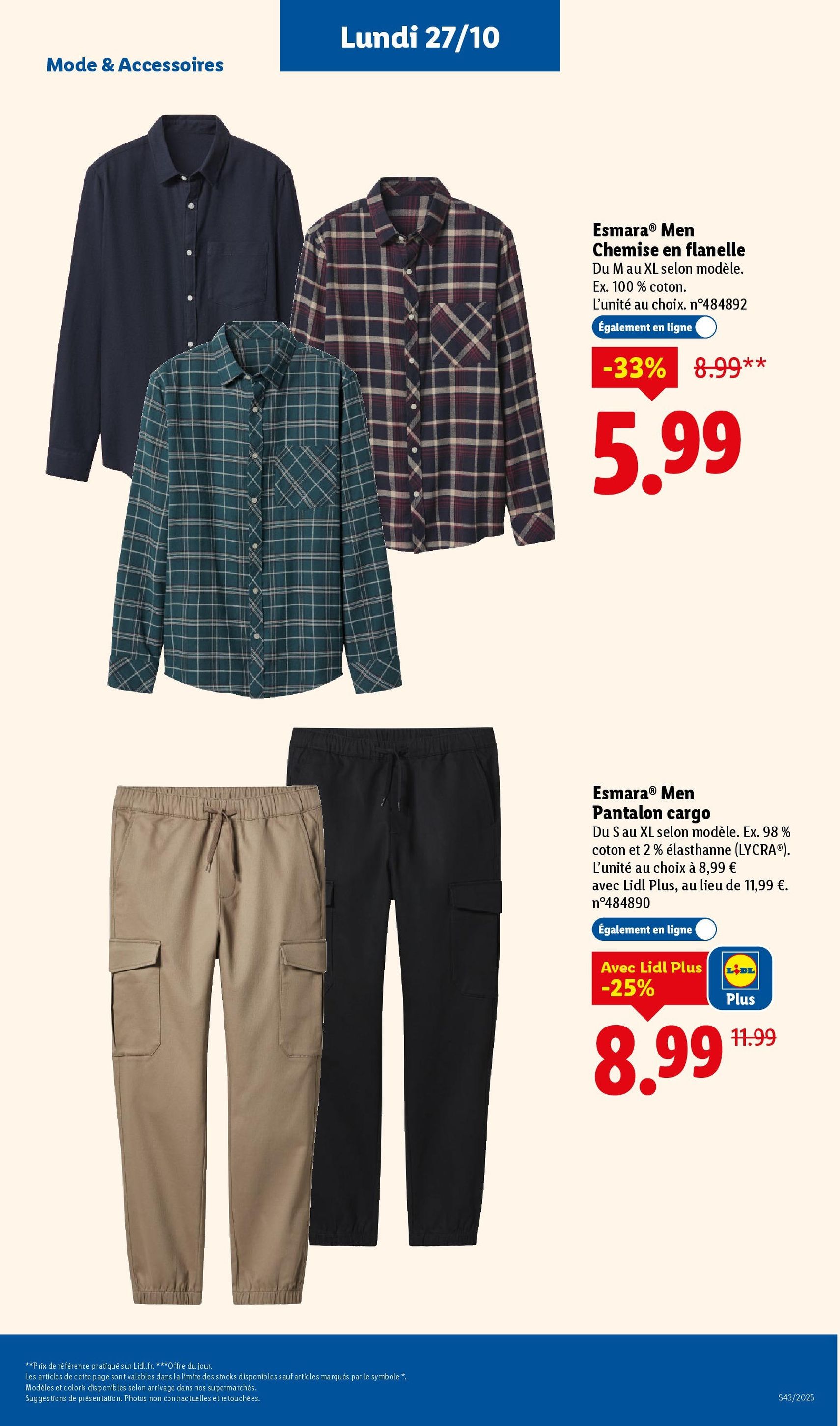LIDL catalogue semaine 43 - brochure valable à partir du 23/10/2025, page 61 sur 84 LIDL catalogue semaine 43 - brochure valable à partir du 23/10/2025, page 61 sur 84