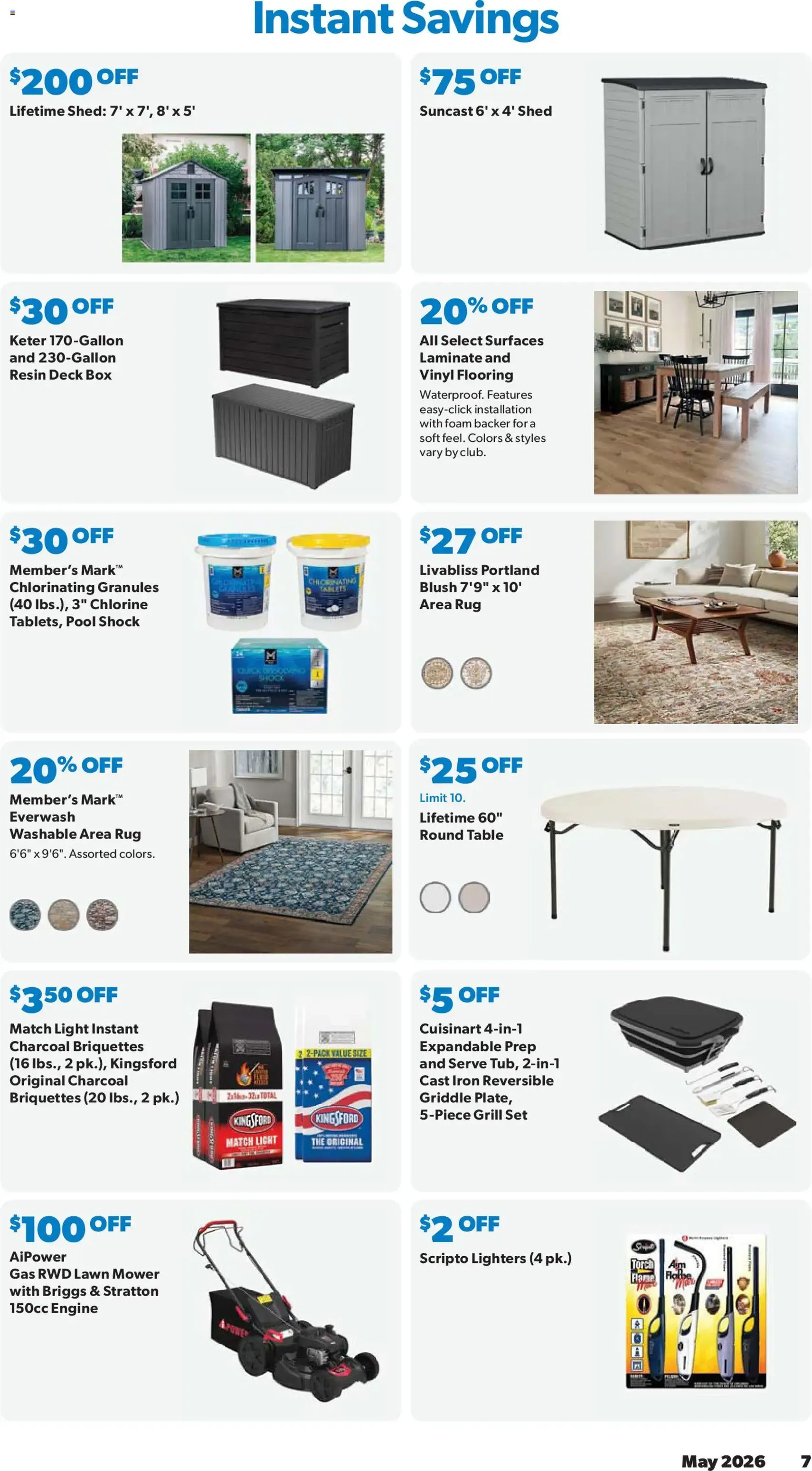 Sam's Club Weekly Ad - valid flyer from 04/29/2026, page 7 of 48