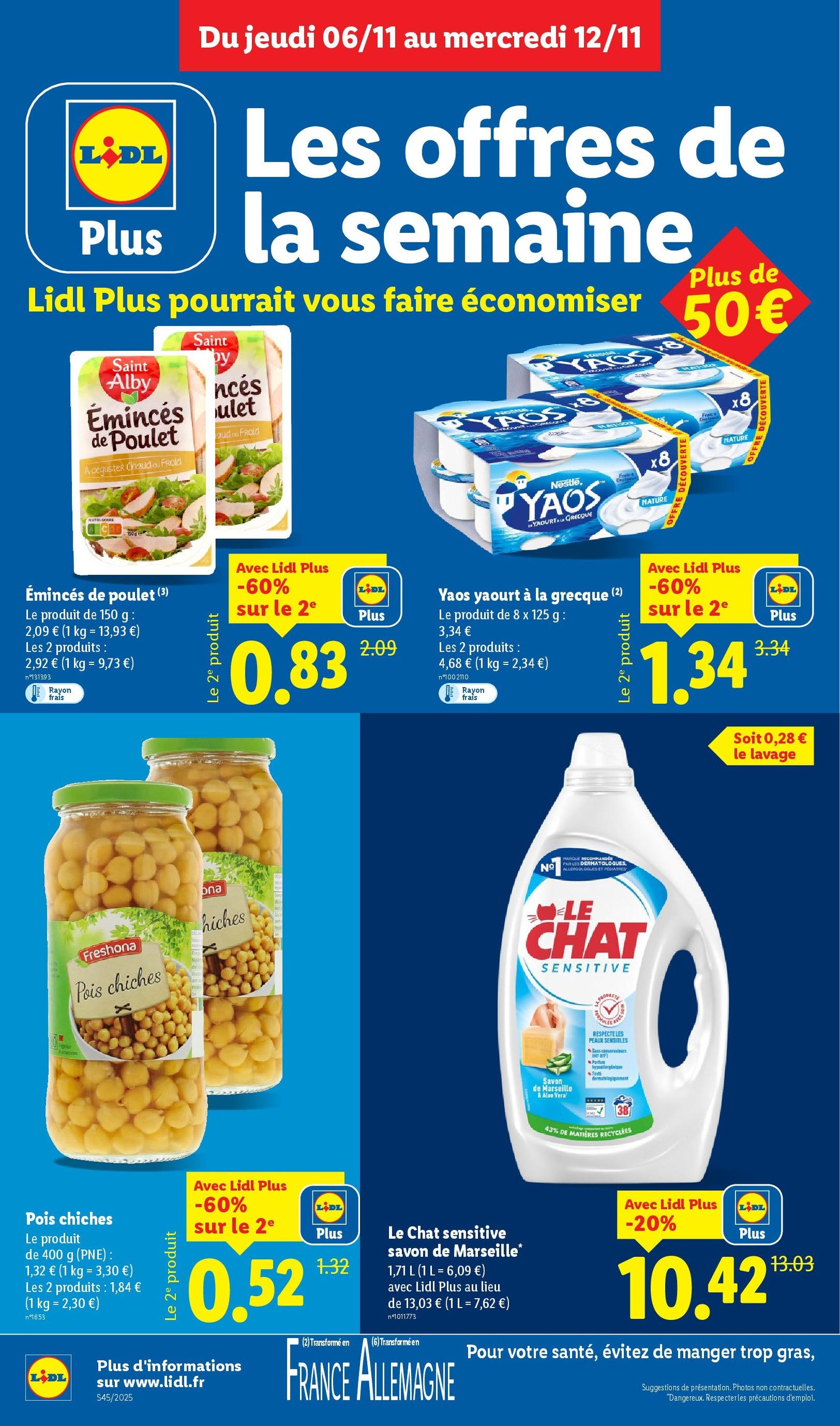 LIDL catalogue semaine 45 - brochure valable à partir du 06/11/2025, page 10 sur 95