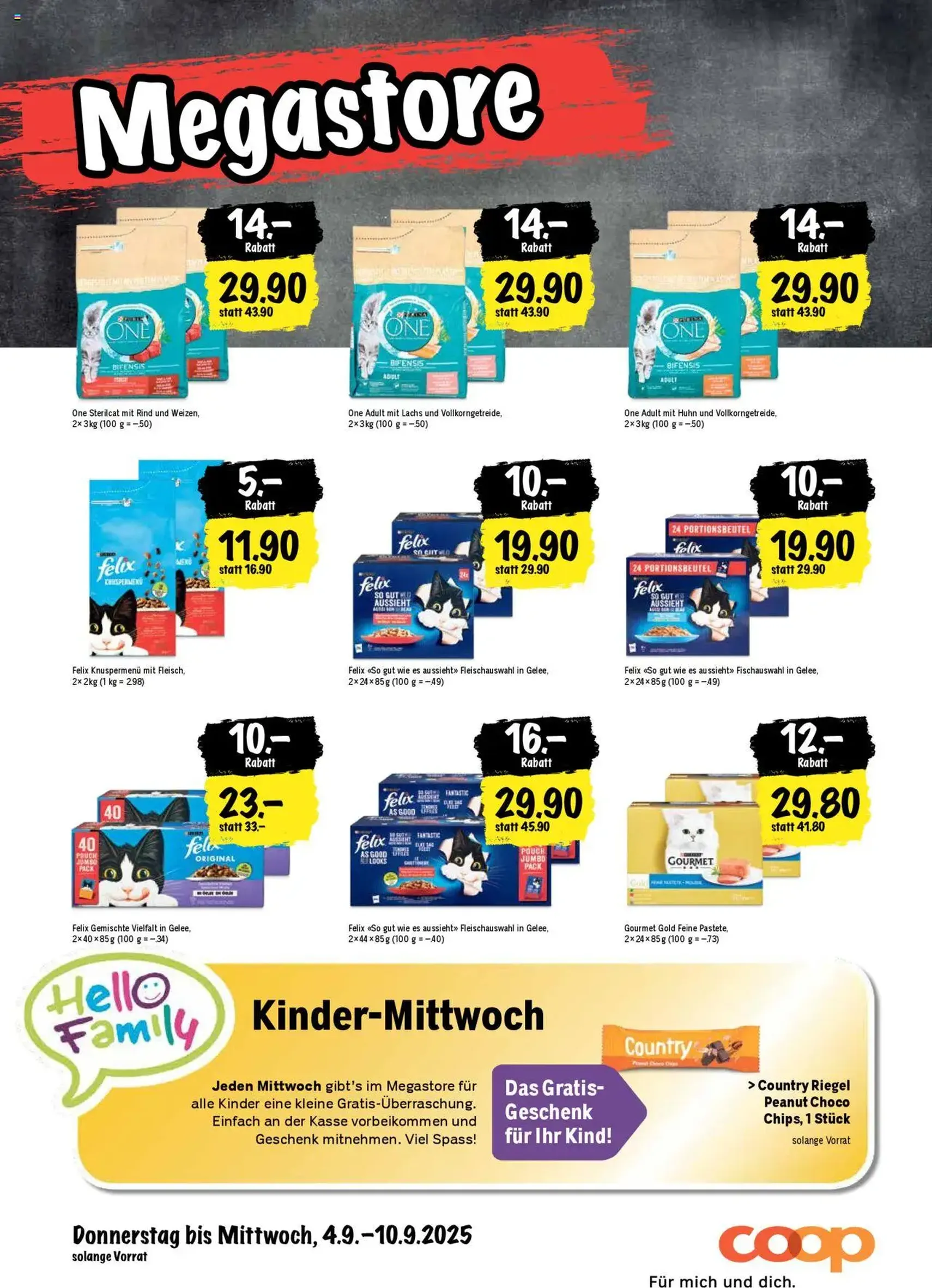 Coop Aktionen - Gültiger Prospekt ab 04.09.2025, Seite 24 von insgesamt 24 Coop Aktionen - Gültiger Prospekt ab 04.09.2025, Seite 24 von insgesamt 24