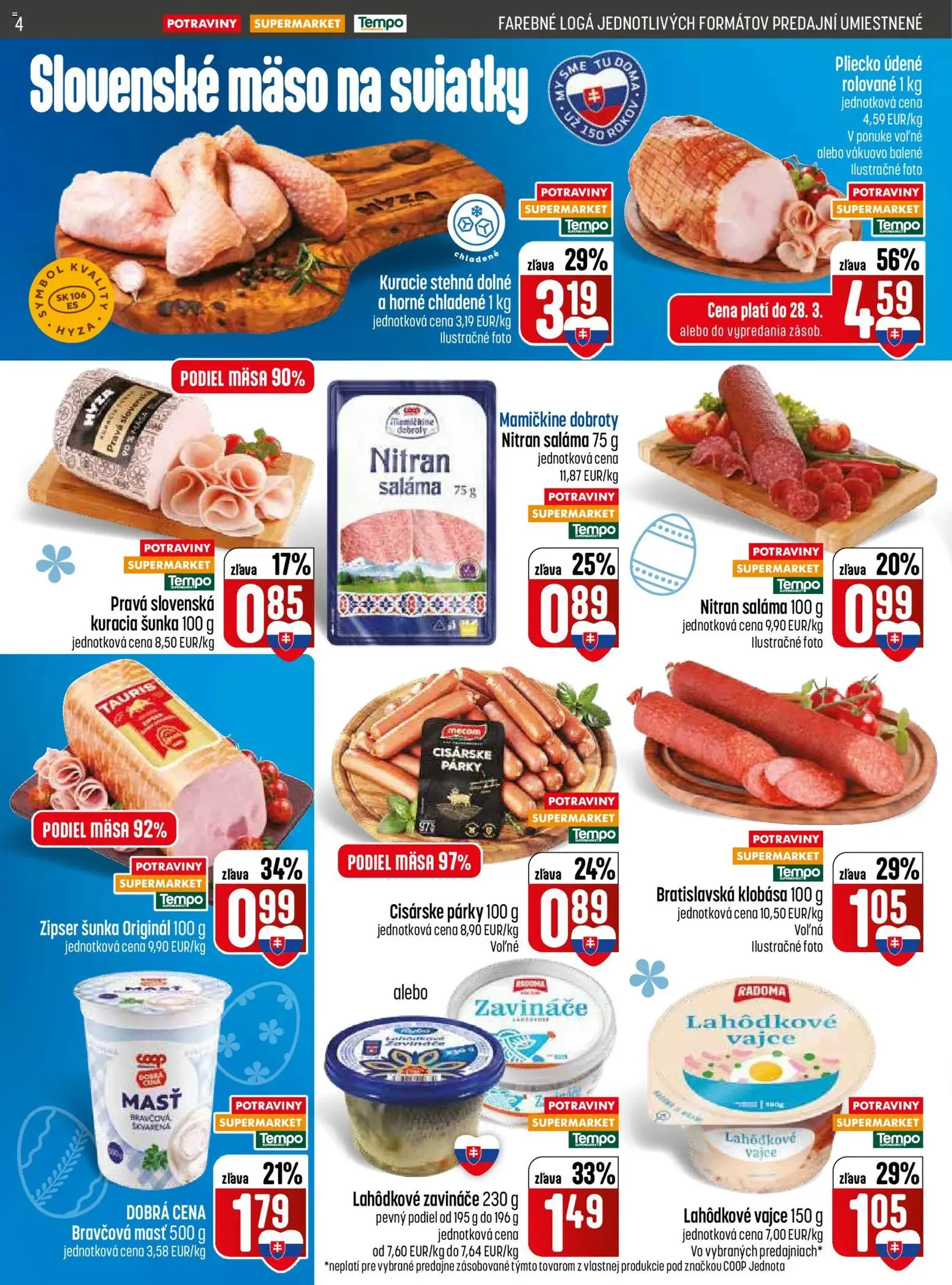 COOP Jednota leták - platný leták od 26.03.2026 strana 4 z 32