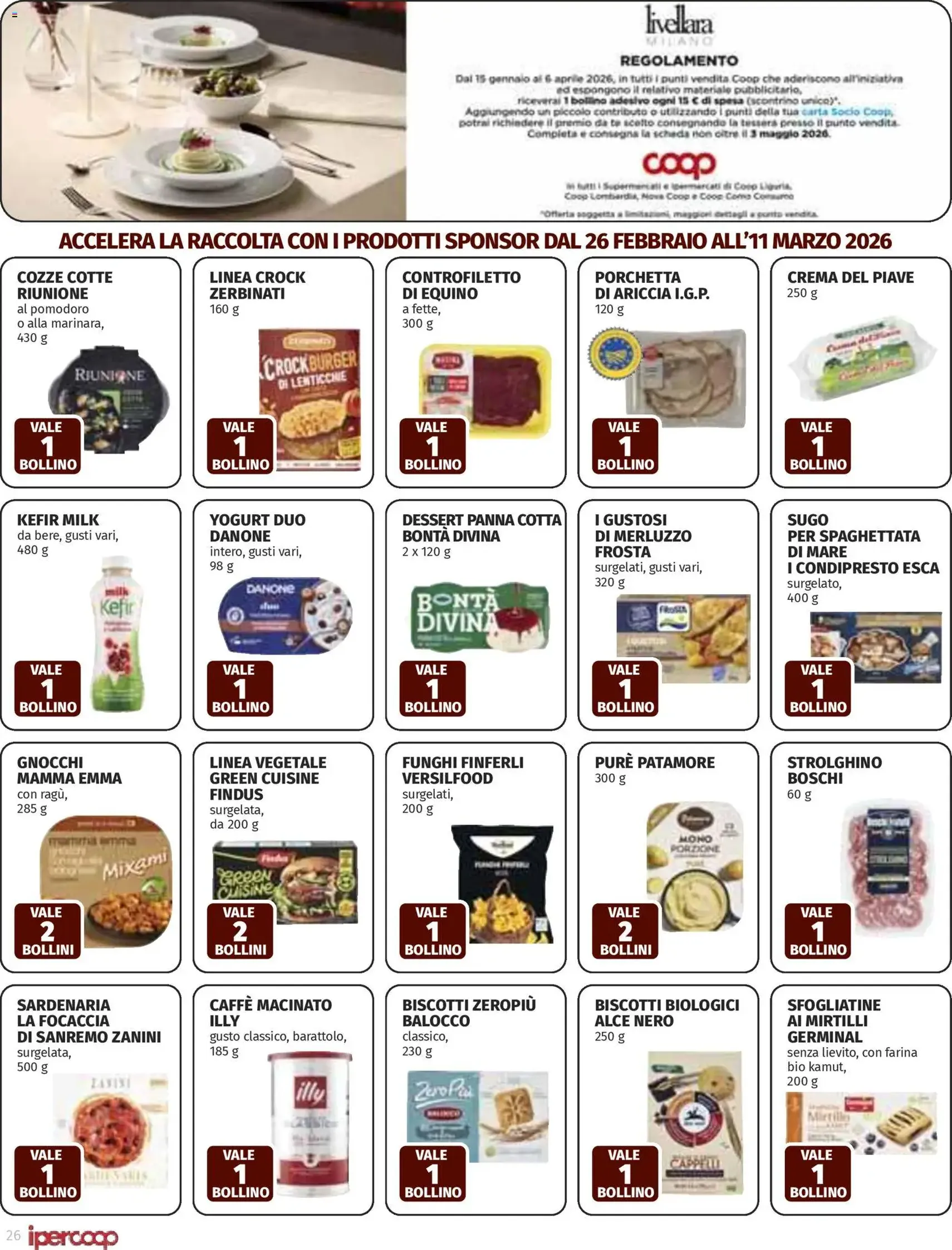 Volantino Ipercoop - volantino valido dal 26/02/2026 pagina 26 di 31