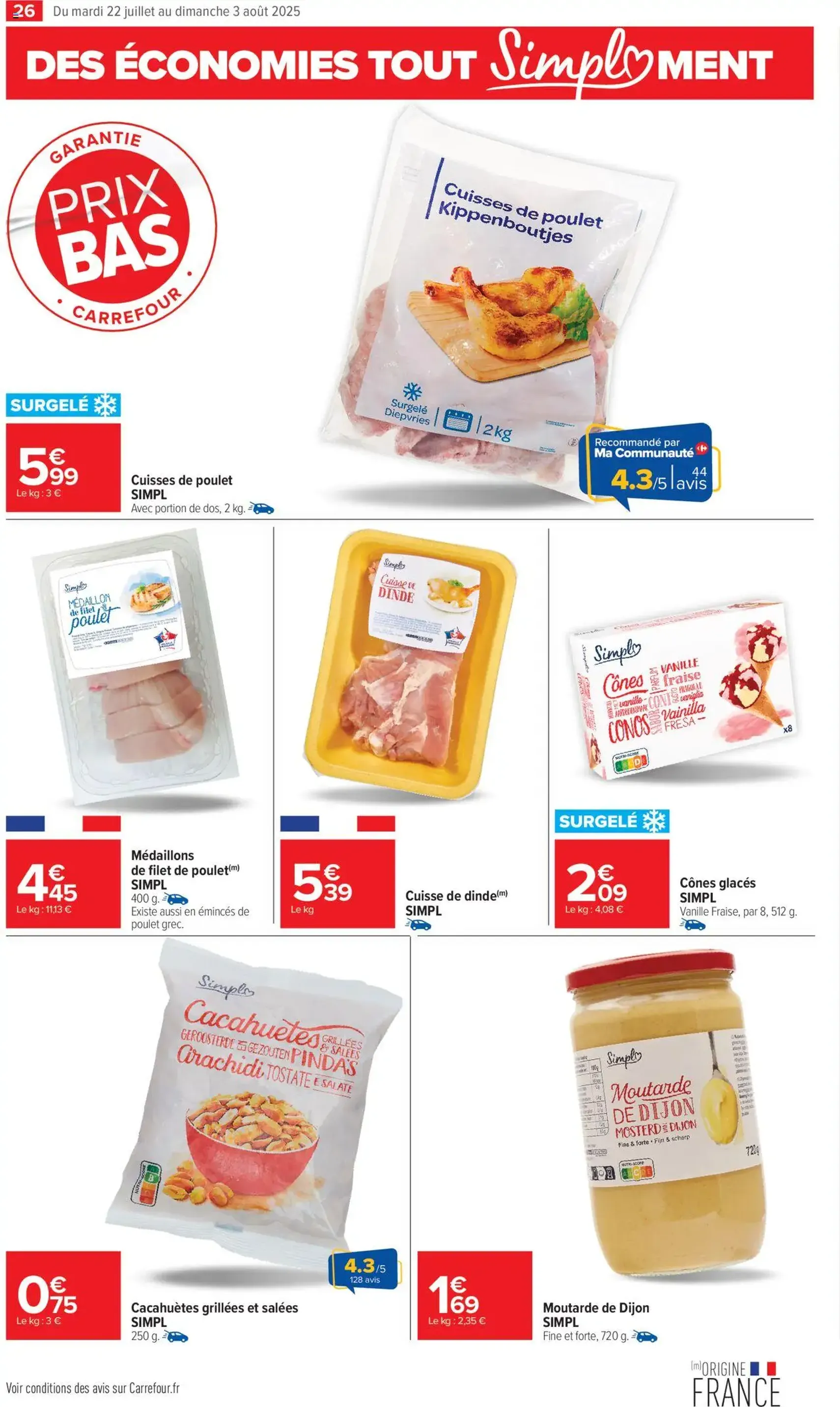 Carrefour Market catalogue semaine 30 - brochure valable à partir du 22/07/2025, page 30 sur 48