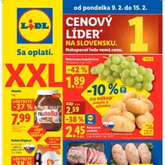 Lidl leták - náhľad letáku platný od 09.02.2026
