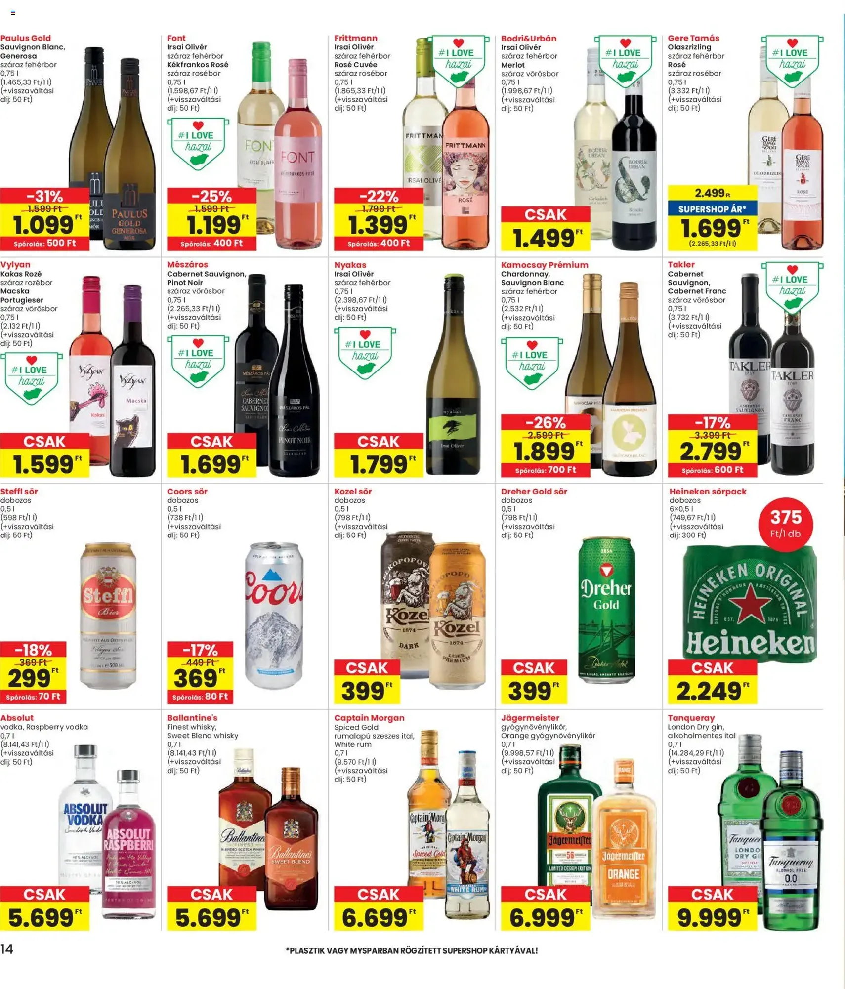 Interspar Akciós újság - 2026.01.22. érvényes szórólap 14 oldal 20 oldalból