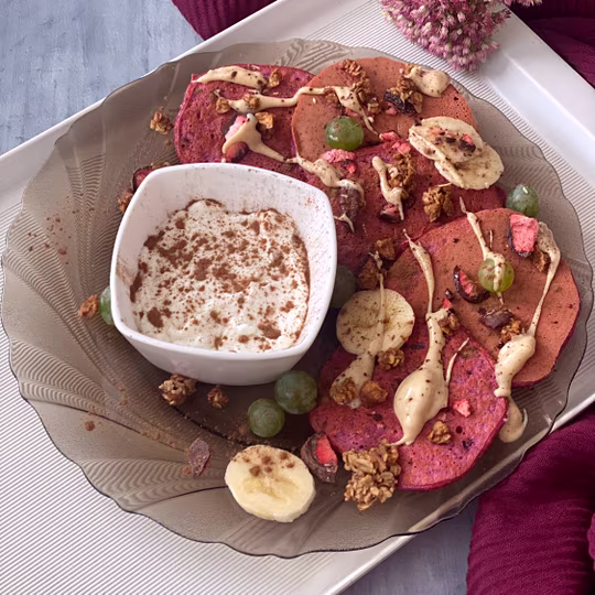 Anteprima ricetta Frittelle di barbabietola