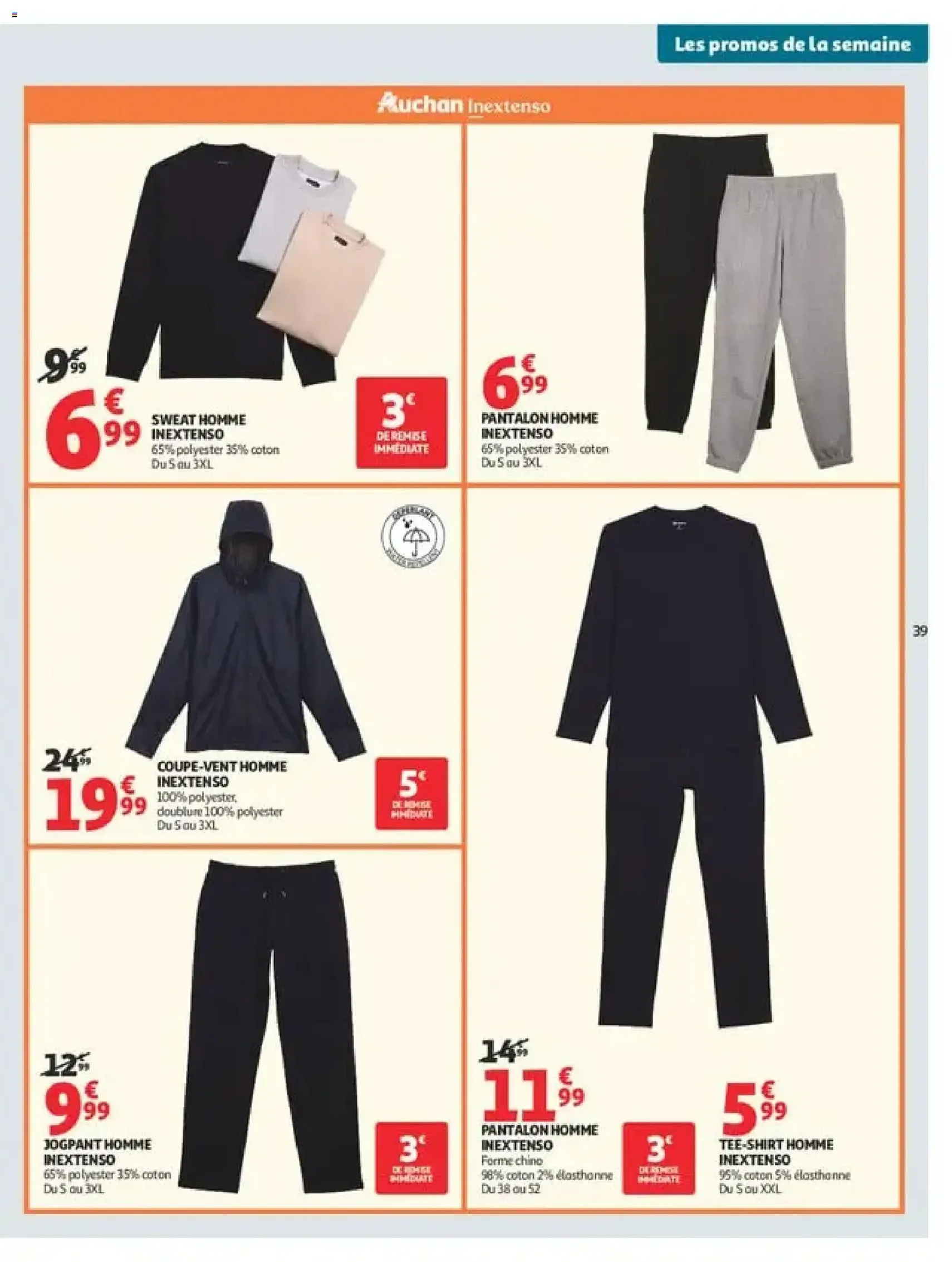 Auchan catalogue - brochure valable à partir du 18/08/2026, page 39 sur 51
