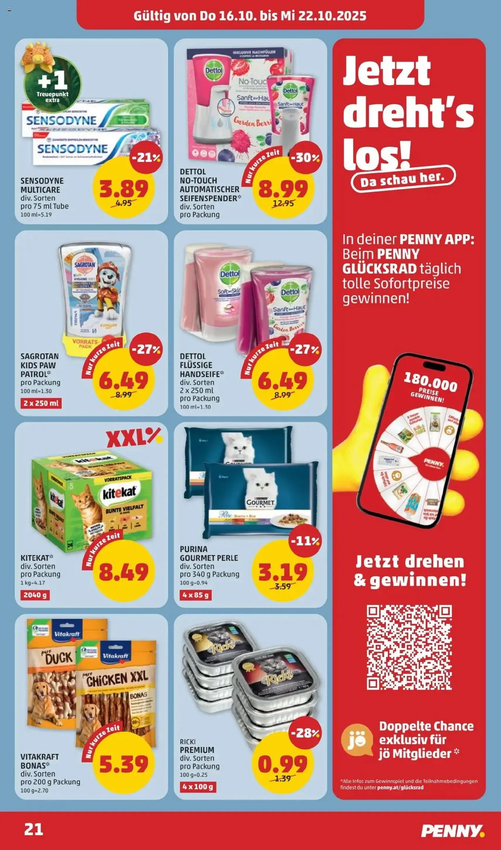 Penny Markt Flugblatt - Gültiger Prospekt ab 16.10.2025, Seite 21 von insgesamt 32