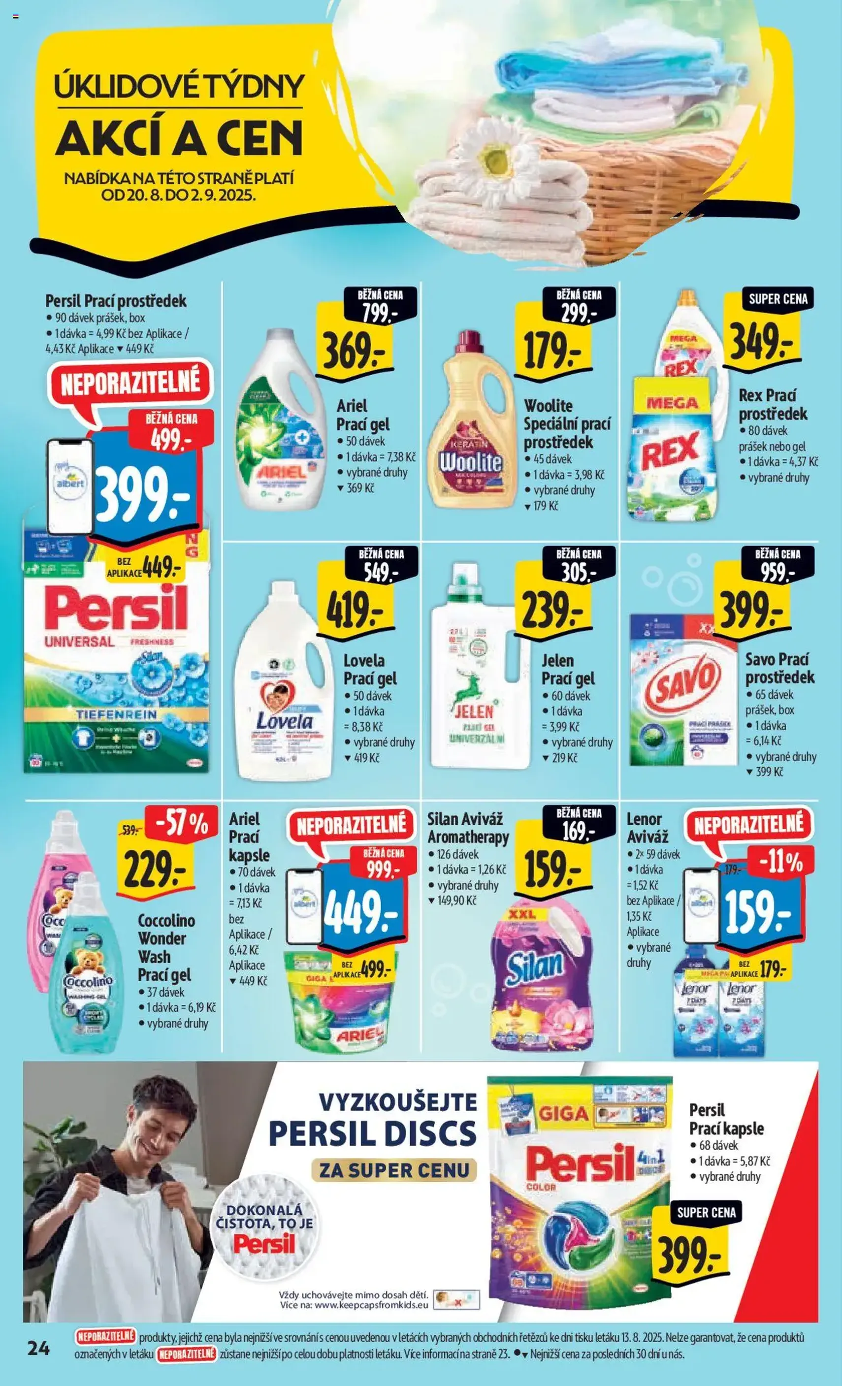 Albert leták - Hypermarket - platný leták od 20.08.2025 strana 33 z 58 Albert leták - Hypermarket - platný leták od 20.08.2025 strana 33 z 58