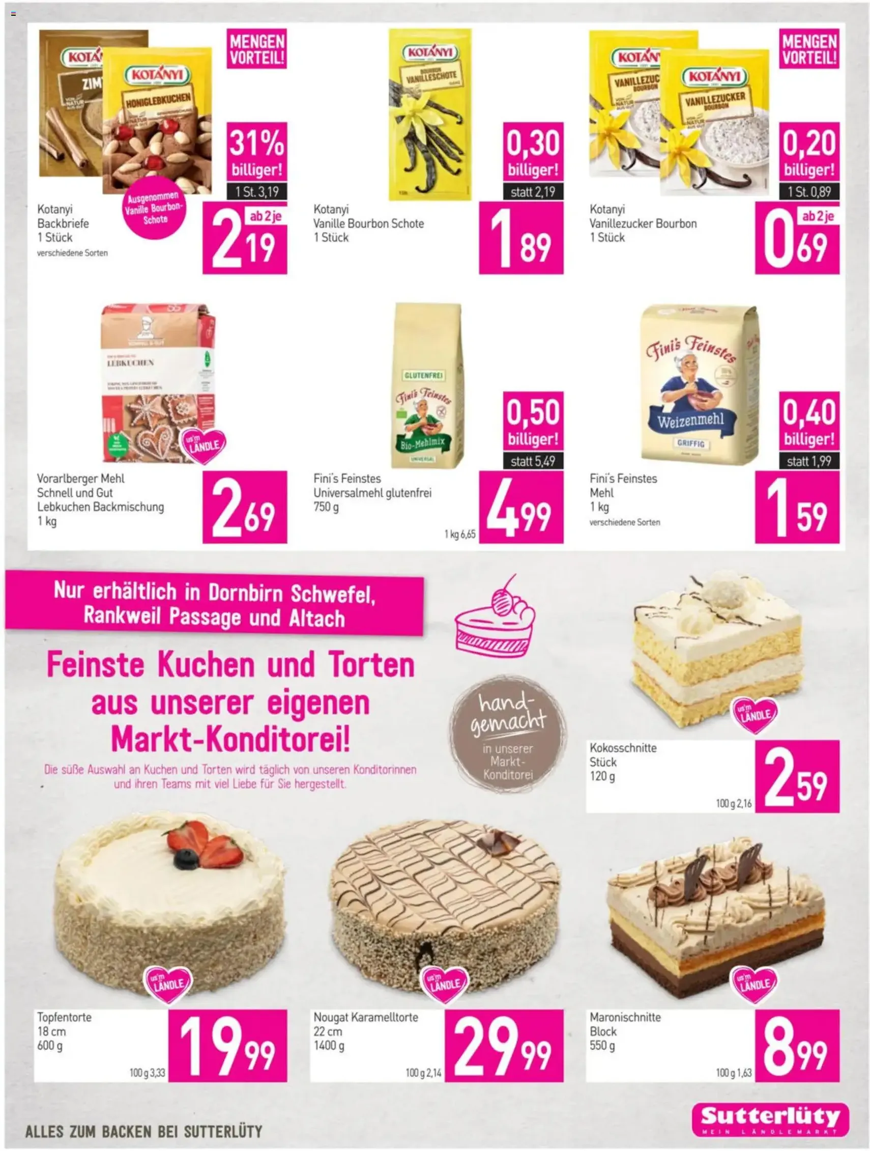 Sutterlüty Flugblatt - Gültiger Prospekt ab 30.10.2025, Seite 19 von insgesamt 24