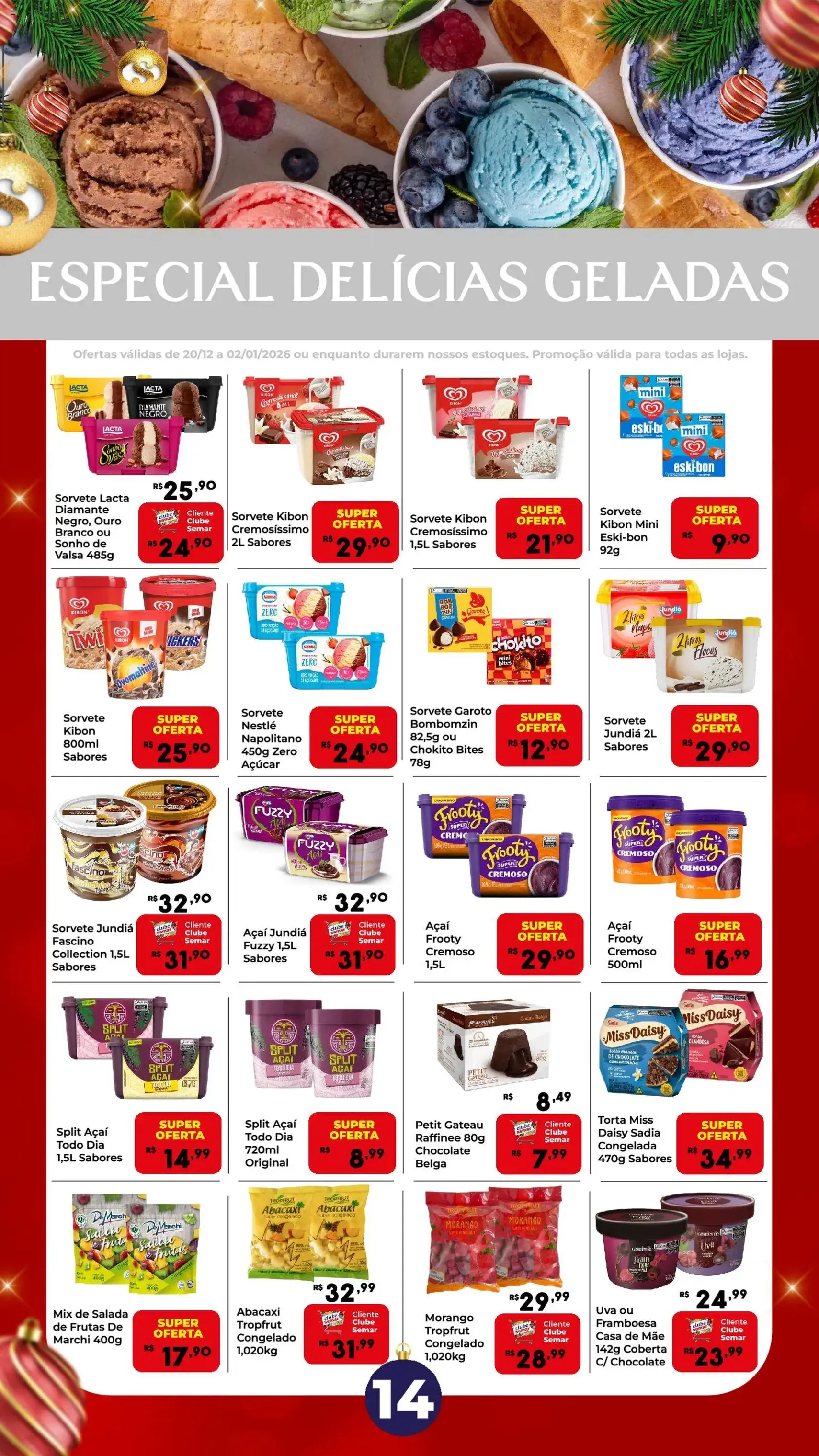 Semar Supermercado - Ofertas Revista Natal - folheto válido a partir de 20/12/2025 página 14 de 19