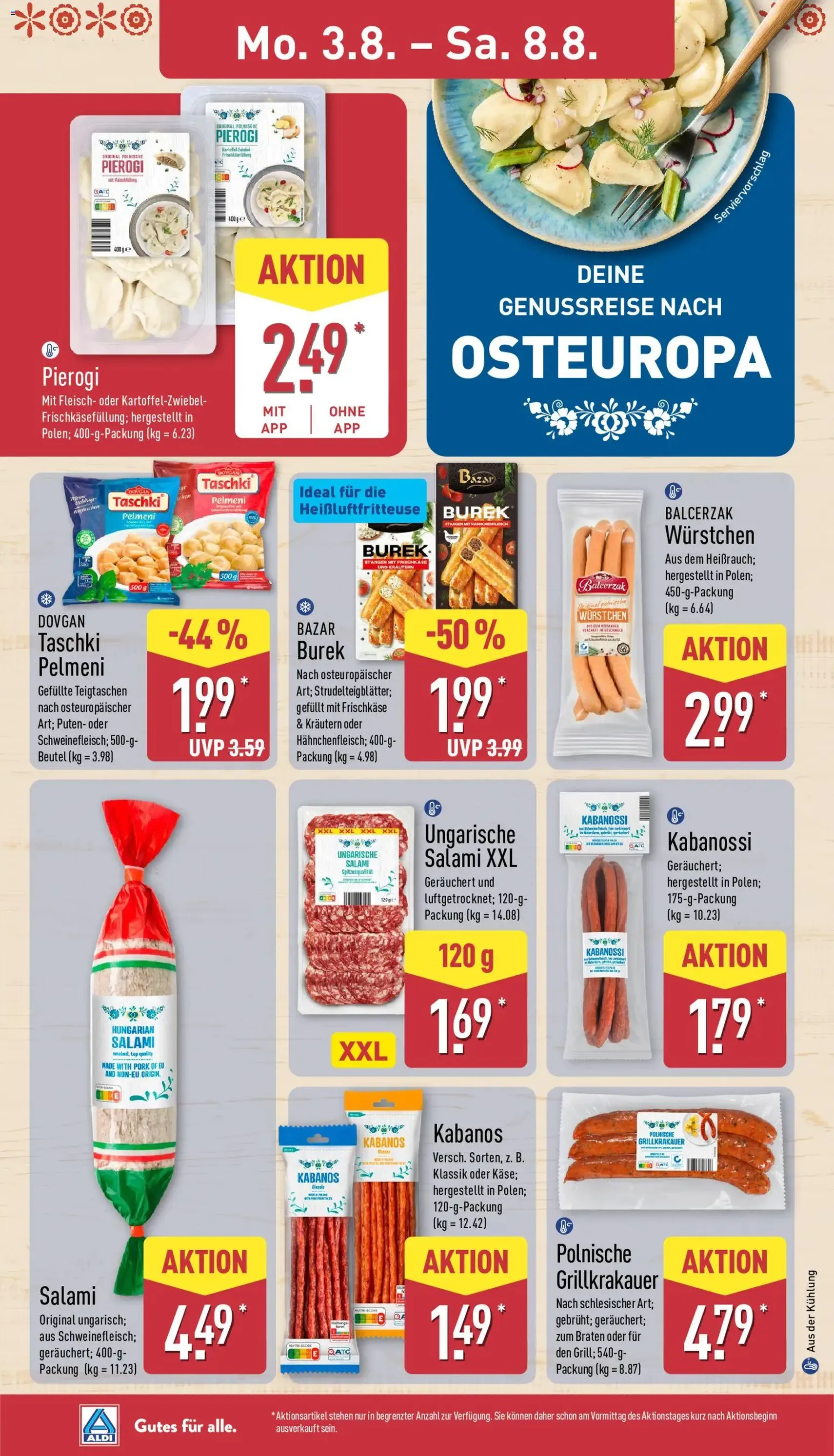 Aldi Prospekt - Gültiger Prospekt ab 03.08.2026, Seite 10 von insgesamt 40