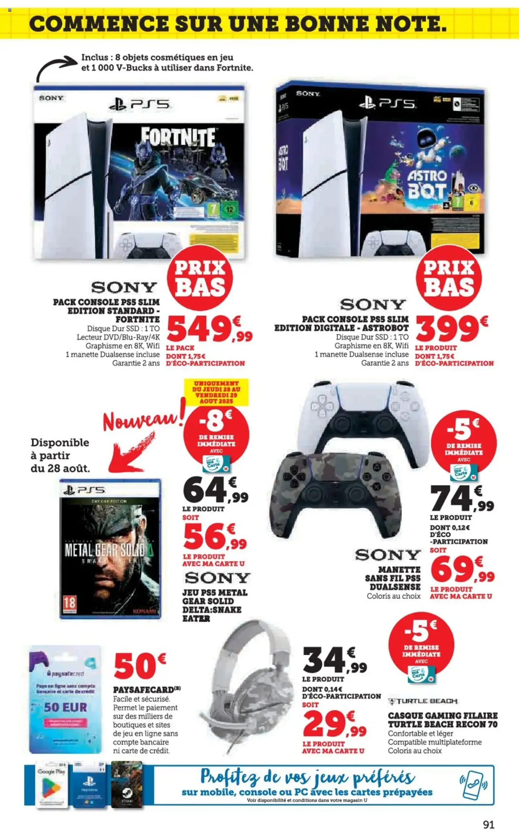 Hyper U catalogue - brochure valable à partir du 12/08/2025, page 91 sur 96 Hyper U catalogue - brochure valable à partir du 12/08/2025, page 91 sur 96