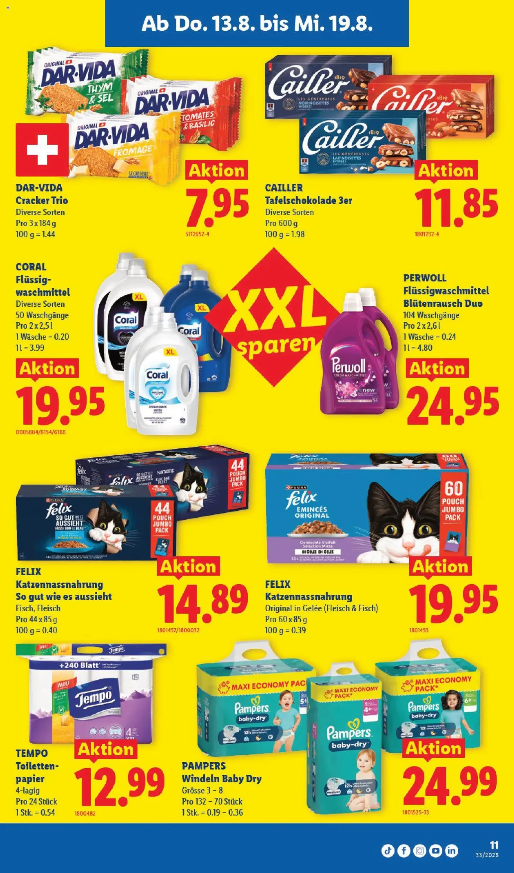 Lidl aktionen - Gültiger Prospekt ab 13.08.2026, Seite 15 von insgesamt 36