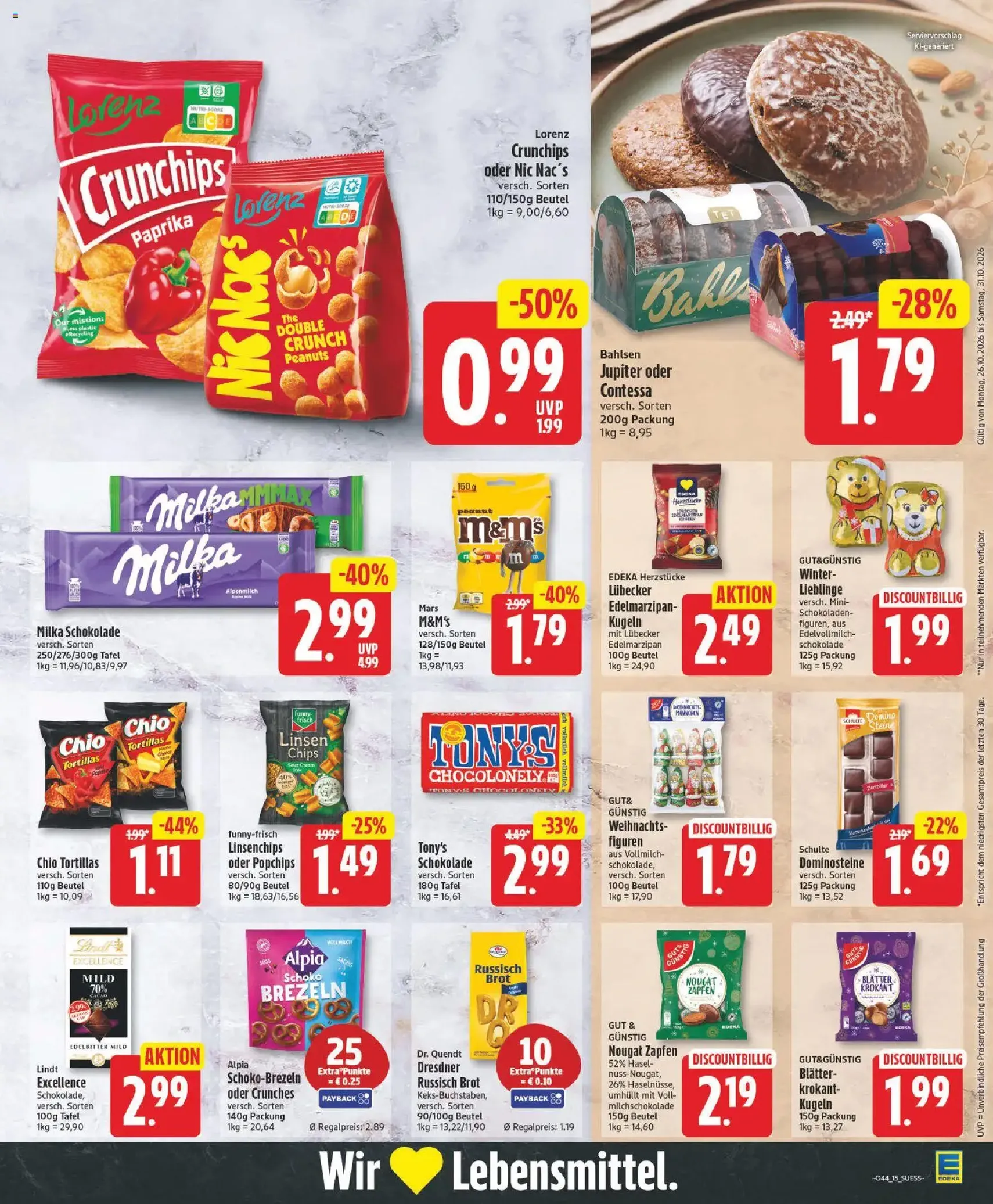 Edeka Prospekt - Gültiger Prospekt ab 26.10.2026, Seite 15 von insgesamt 29