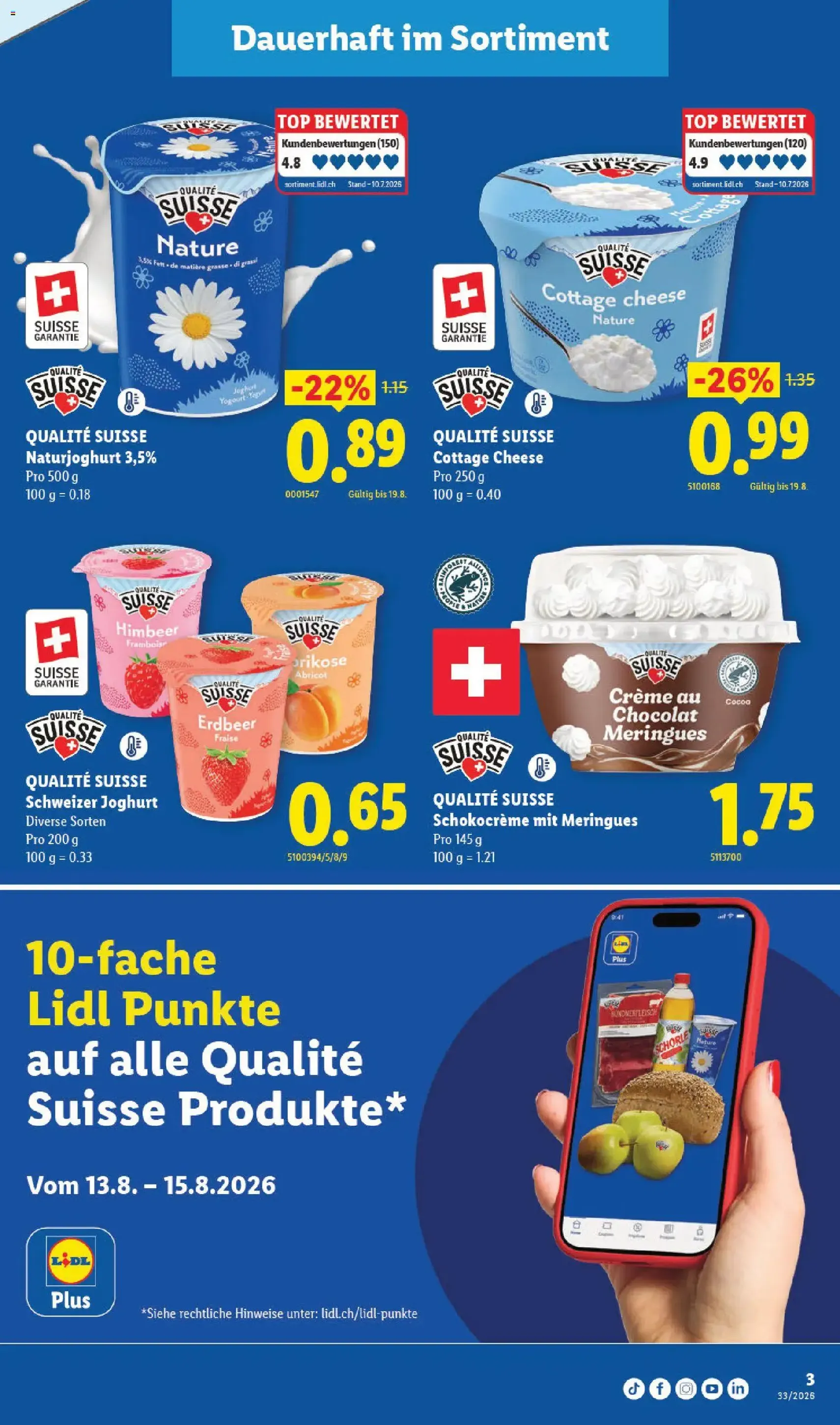Lidl aktionen - Gültiger Prospekt ab 13.08.2026, Seite 4 von insgesamt 36