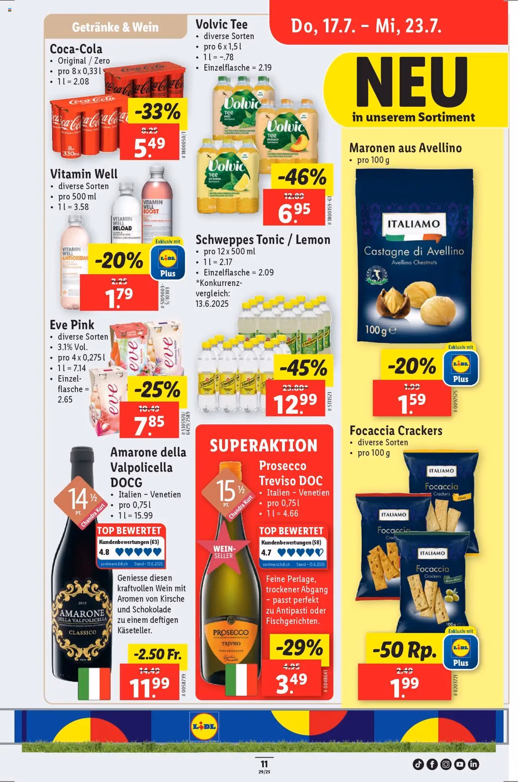 Lidl Aktionen - Gültiger Prospekt ab 17.07.2025, Seite 13 von insgesamt 34 Lidl Aktionen - Gültiger Prospekt ab 17.07.2025, Seite 13 von insgesamt 34