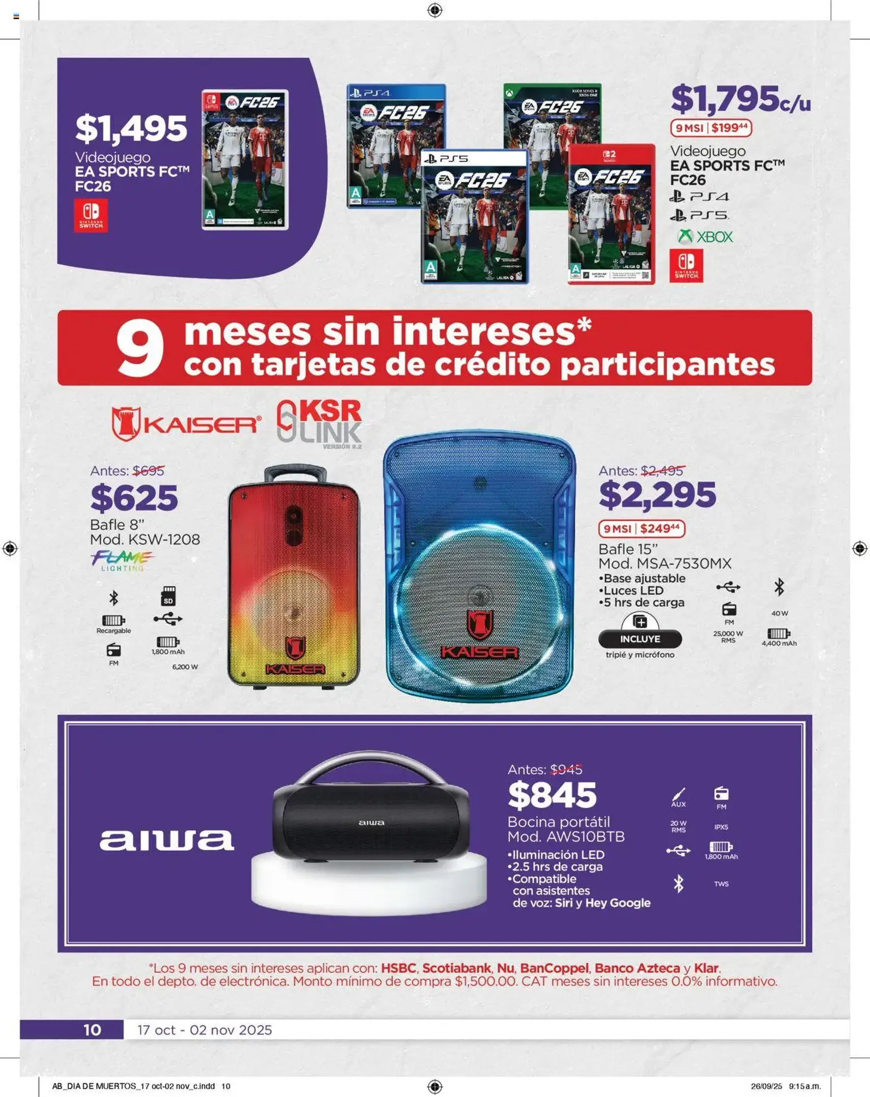 Chedraui folleto - folleto válido desde 17/10/2025 página 10 de 16 Chedraui folleto - folleto válido desde 17/10/2025 página 10 de 16