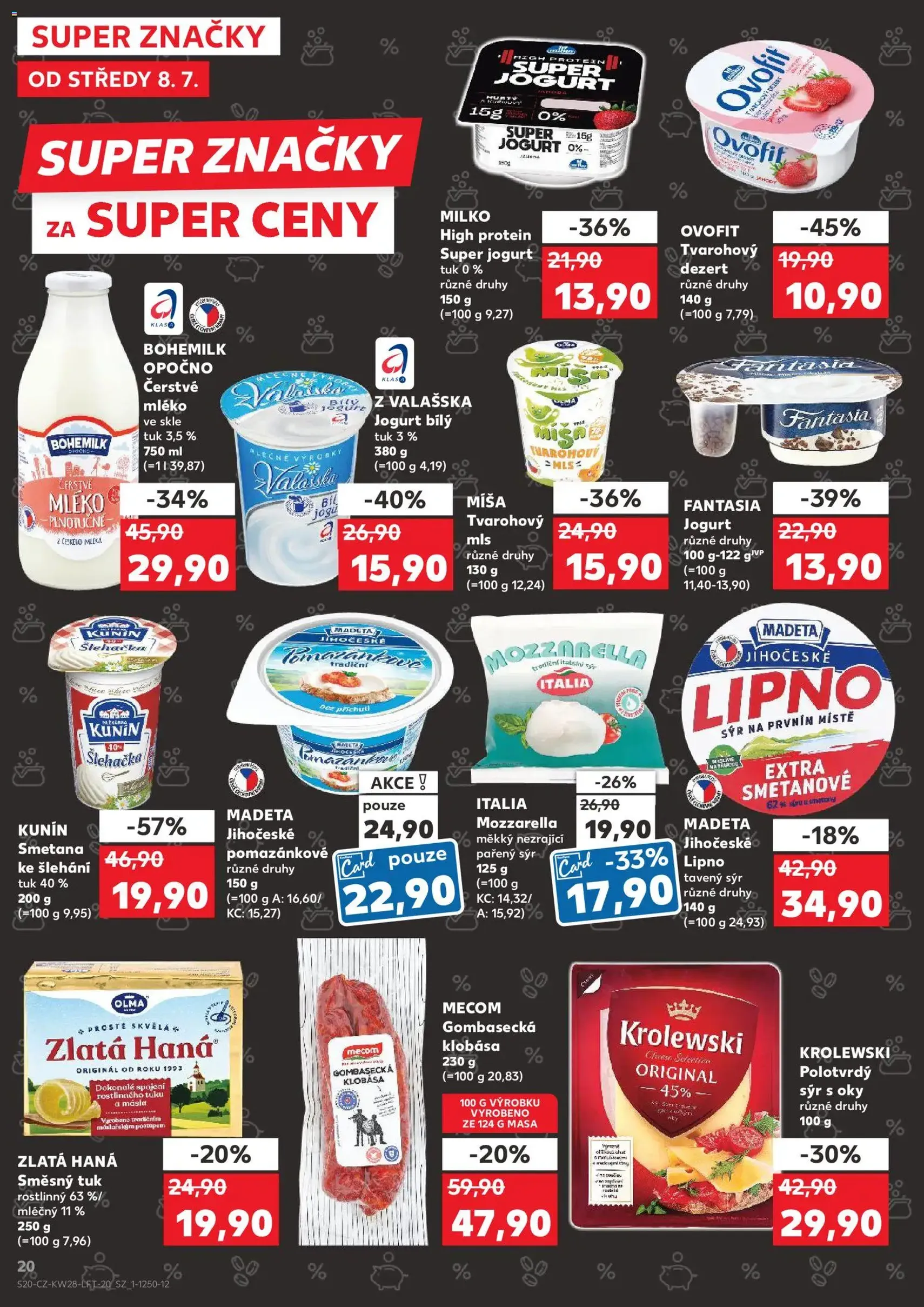 Kaufland leták - platný leták od 08.07.2026 strana 20 z 54