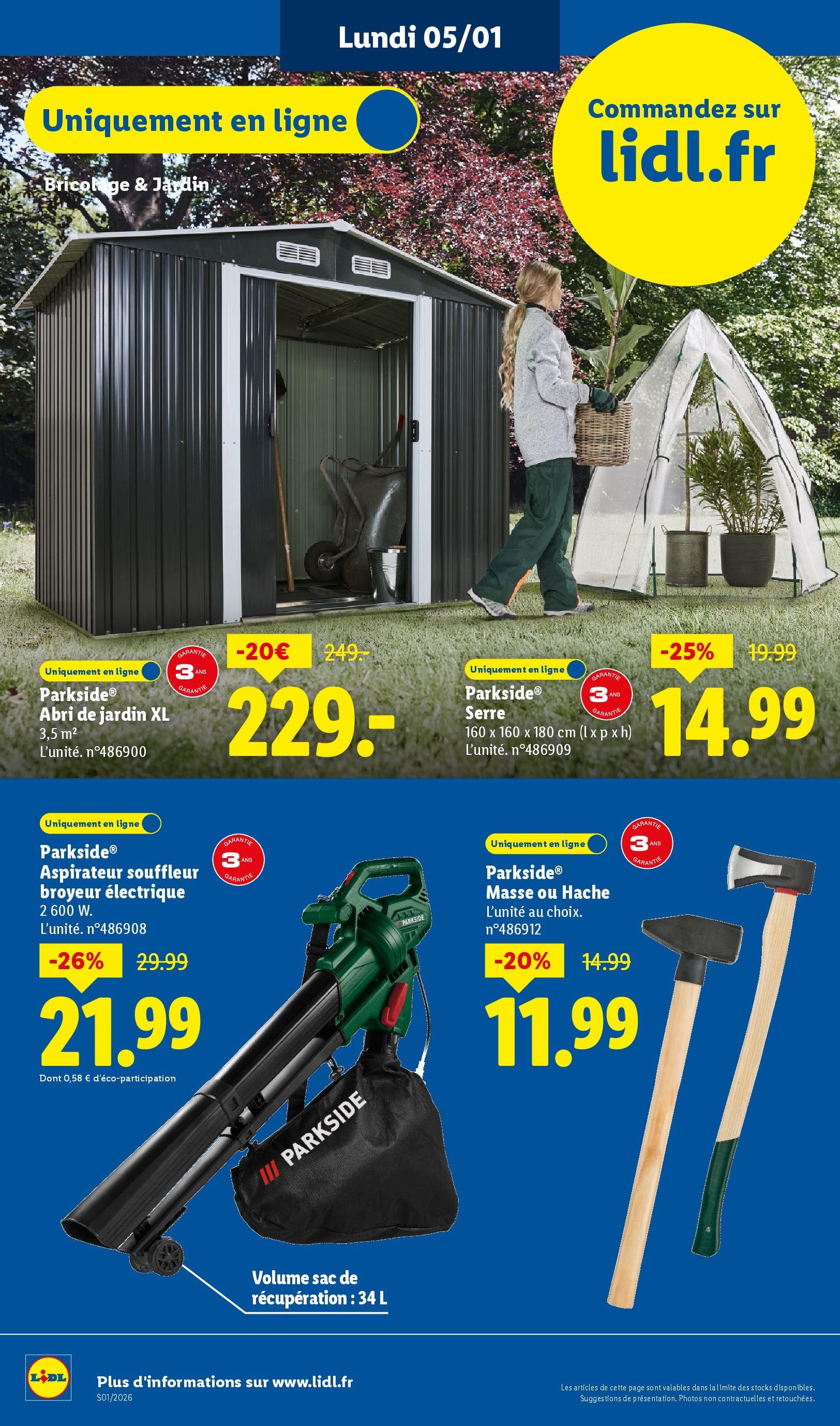 LIDL catalogue semaine 1 - brochure valable à partir du 03/01/2026, page 72 sur 77