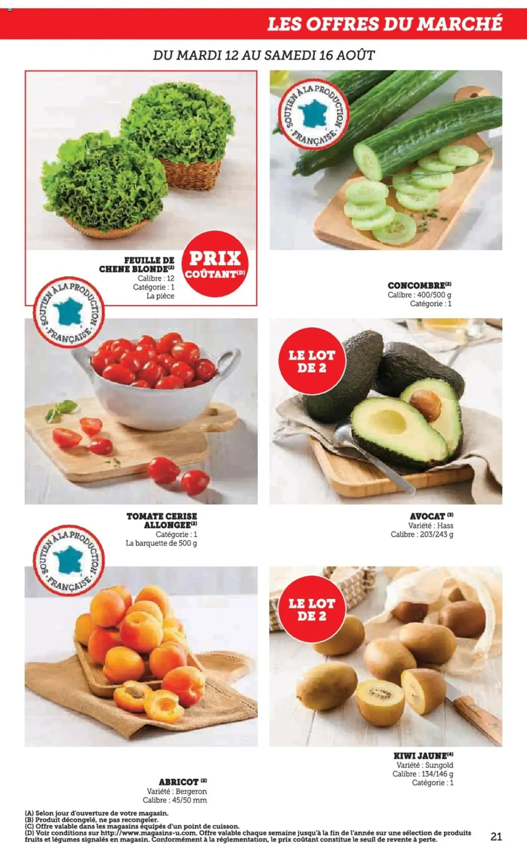 Super U catalogue - brochure valable à partir du 12/08/2025, page 21 sur 24 Super U catalogue - brochure valable à partir du 12/08/2025, page 21 sur 24