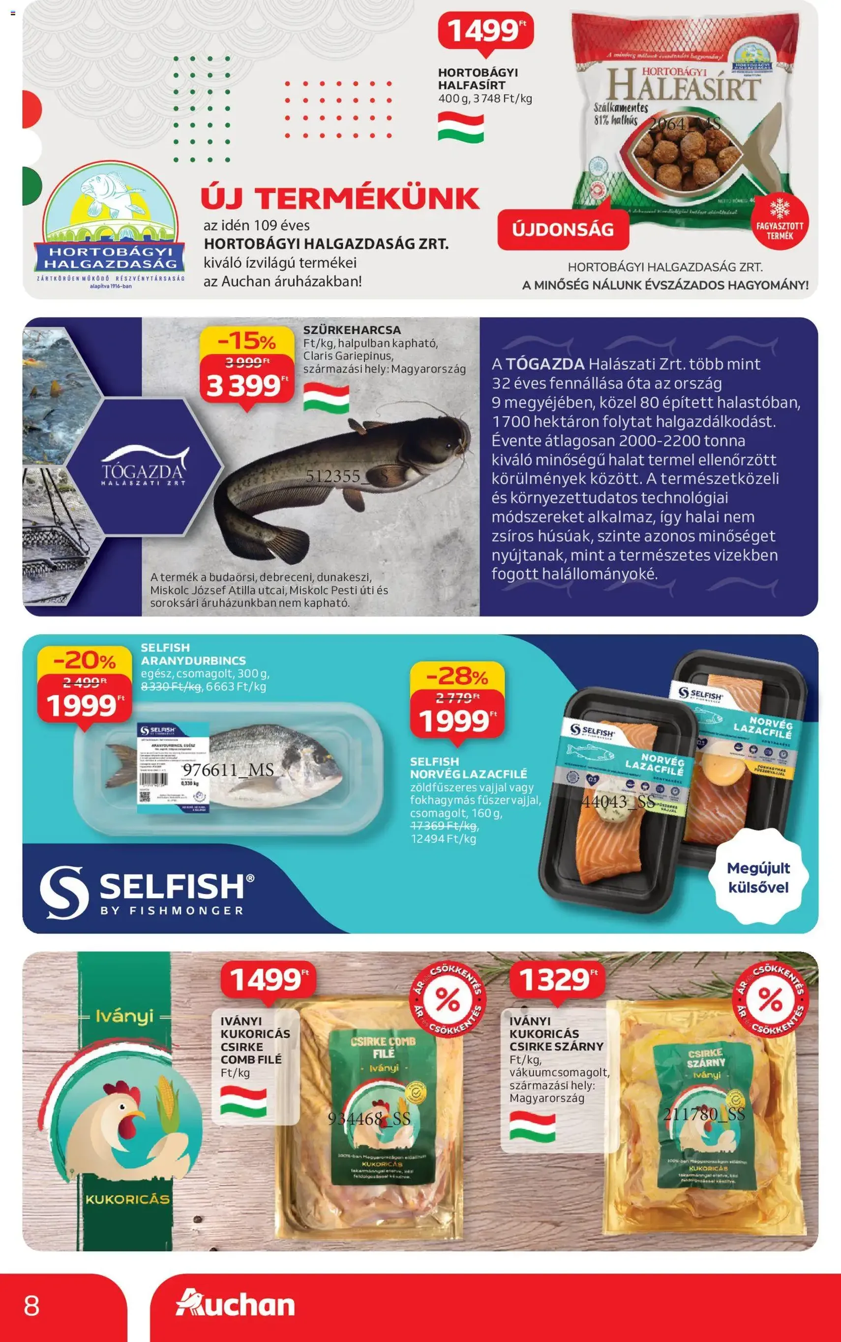 Auchan Akciós újság - 2025.12.04. érvényes szórólap 8 oldal 92 oldalból