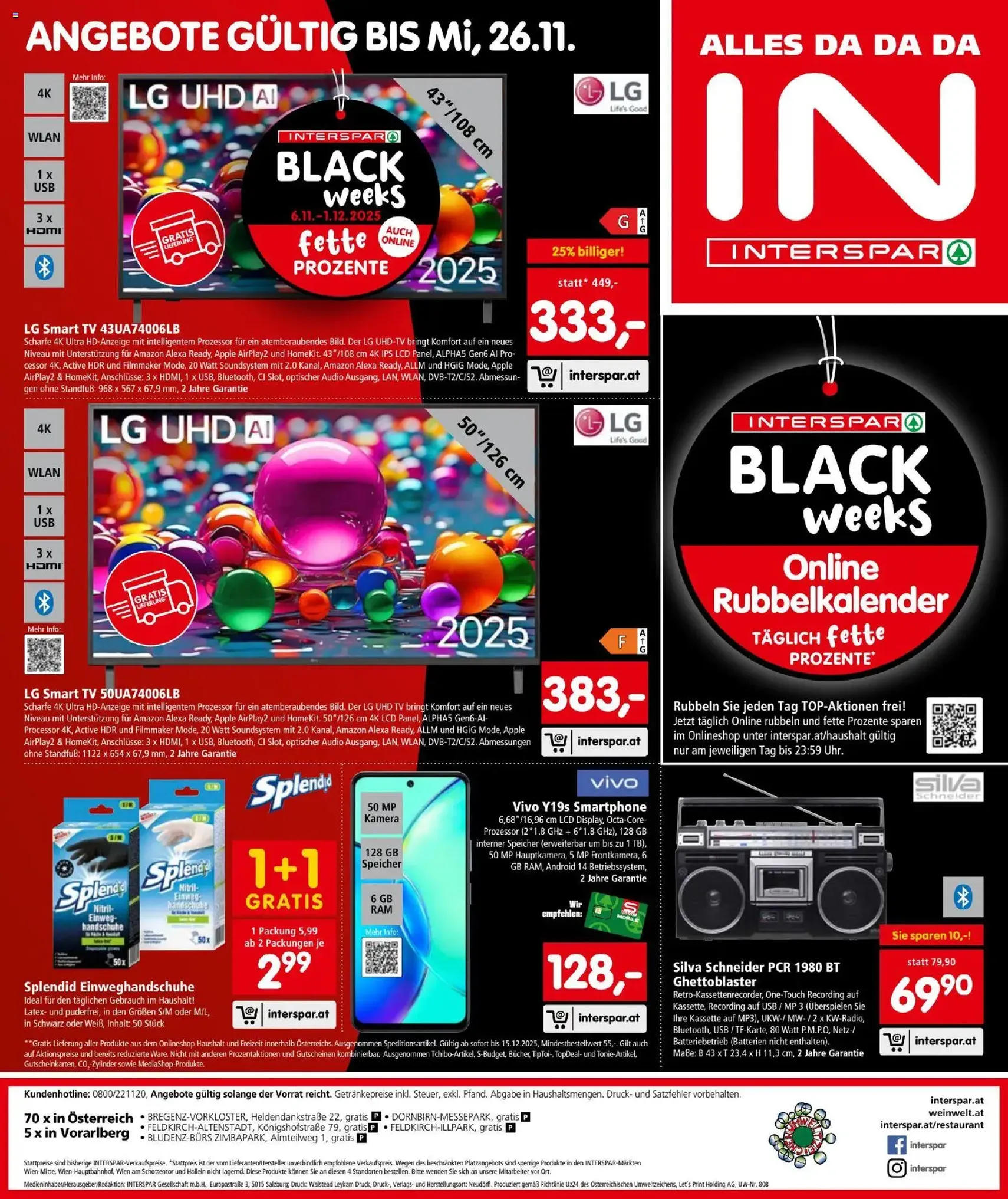 Interspar Black Friday - Gültiger Prospekt ab 06.11.2025, Seite 24 von insgesamt 24