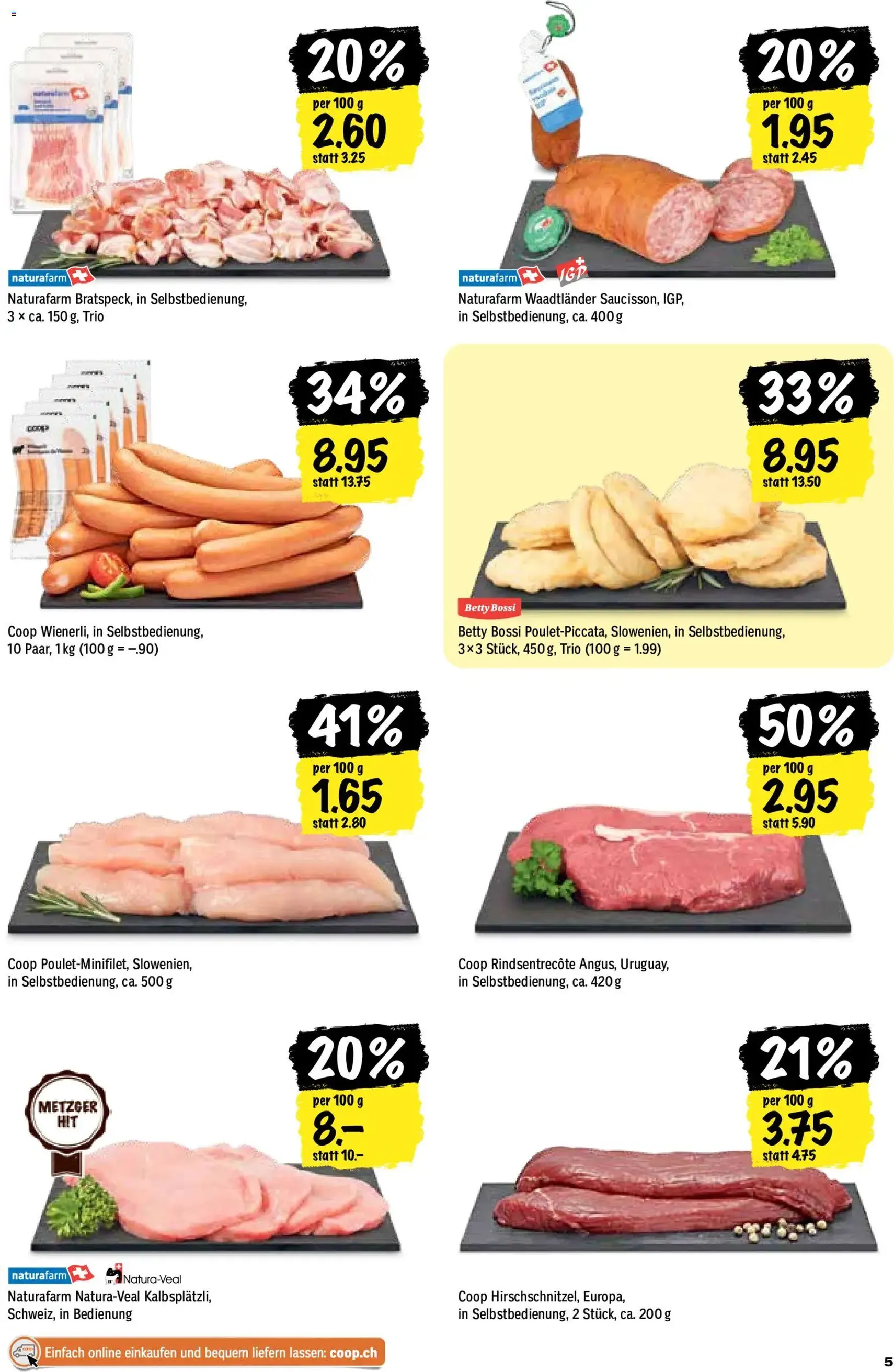 Coop aktionen - Gültiger Prospekt ab 17.09.2026, Seite 5 von insgesamt 24