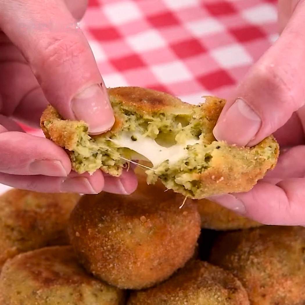 Broccoli ripieni di formaggio
